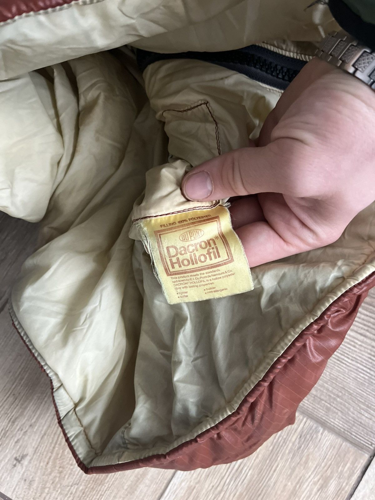 Mountain Equipment Vintage Mountain Equipment Puffer Jacket BrownHooded Outdoor Size US L / EU 52-54 / 3 - 7 Thumbnail