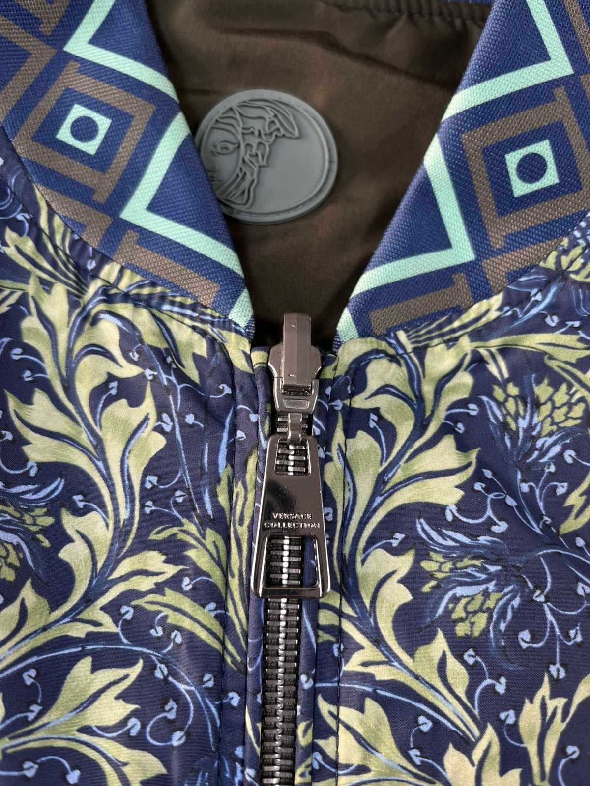 Versace VERSACE Collection Reversible Baroque Bomber Jacket Size US L / EU 52-54 / 3 - 6 Thumbnail