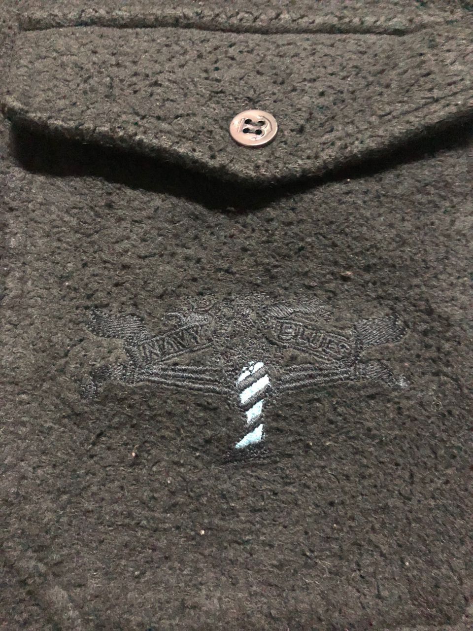 Avirex Avirex Navy Blues Homeward Bound Fleece Shirt Button Up Size US M / EU 48-50 / 2 - 9 Thumbnail