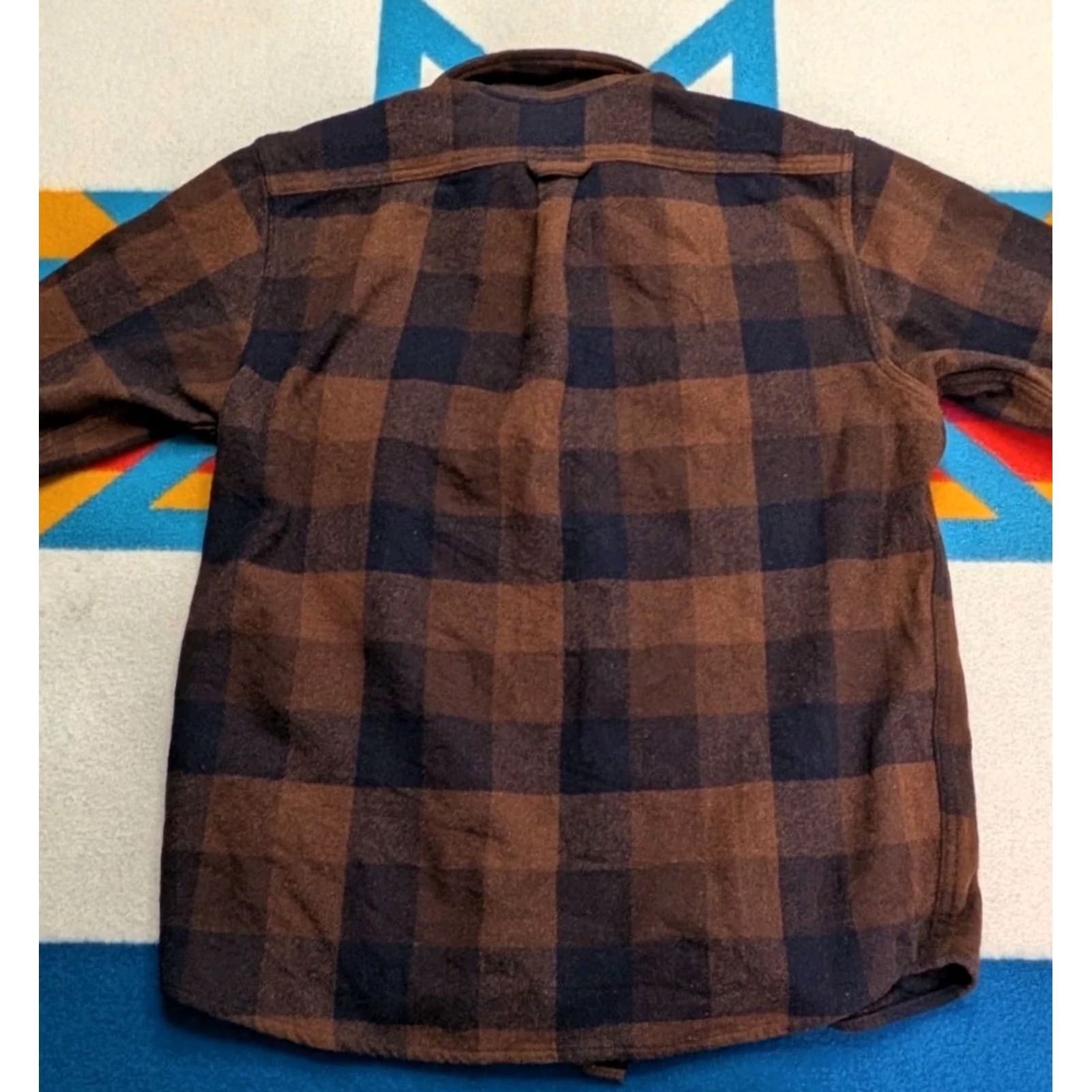 Filson Filson Northwest Wool Shirt Brown Plaid Button Up Long Sleeve Medium Mens Casual Workwear Outdoor Classic Size US M / EU 48-50 / 2 - 6 Thumbnail