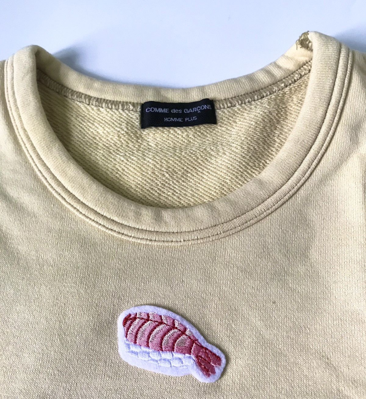 Comme des Garcons Vintage cdg homme plus AD1999 sushi sweatshirt Size US M / EU 48-50 / 2 - 4 Thumbnail