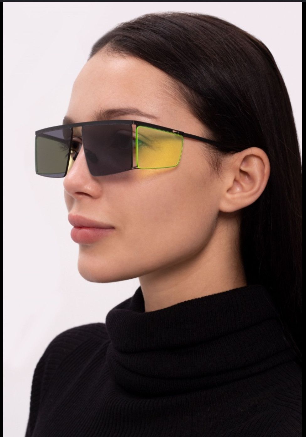 Helmut Lang MYKITA x Helmut Lang rimless sunglasses Size ONE SIZE - 1 Thumbnail
