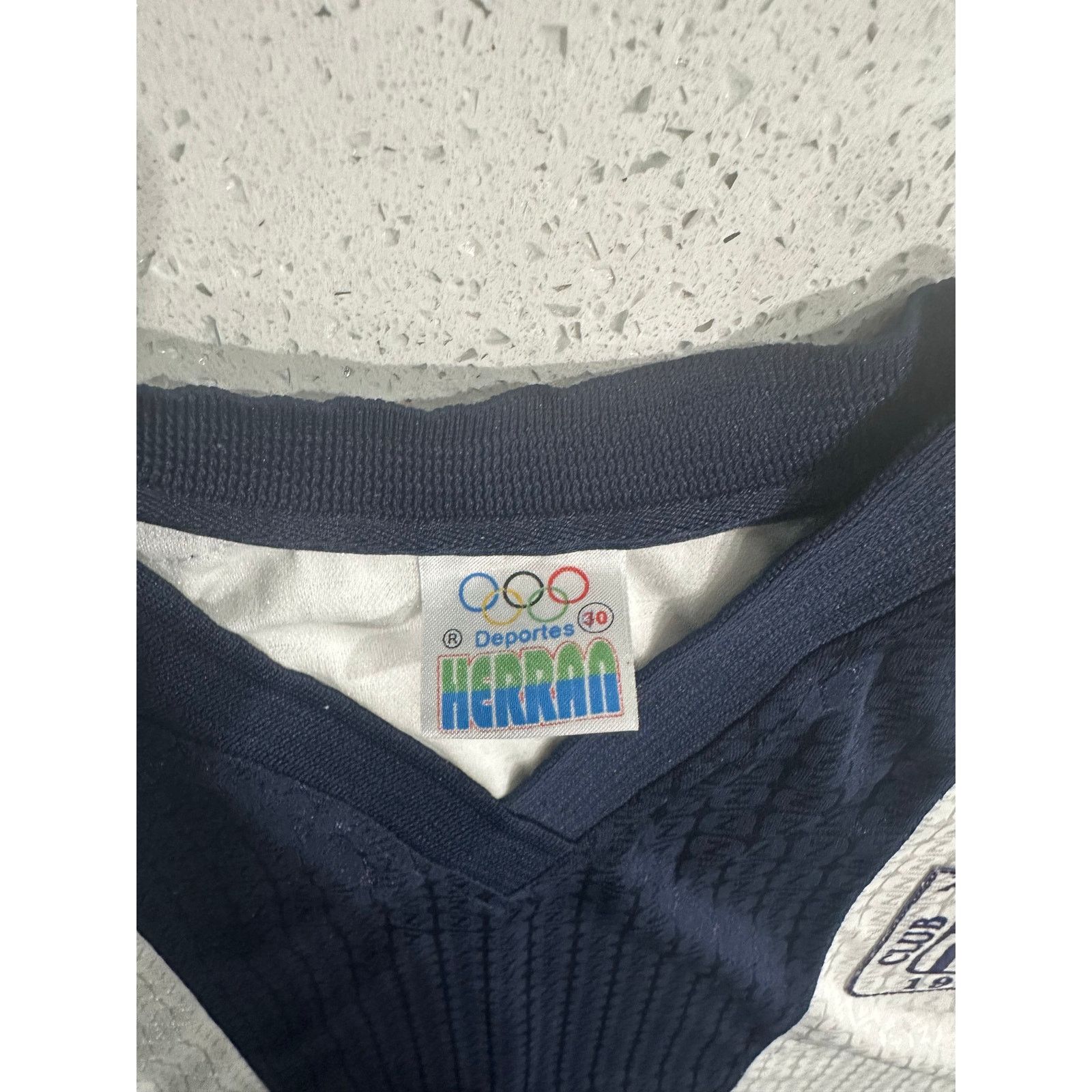 Other Herran Club Alianza Lima 1901 Peru Soccer Home Jersey Rare Size US S / EU 44-46 / 1 - 3 Thumbnail