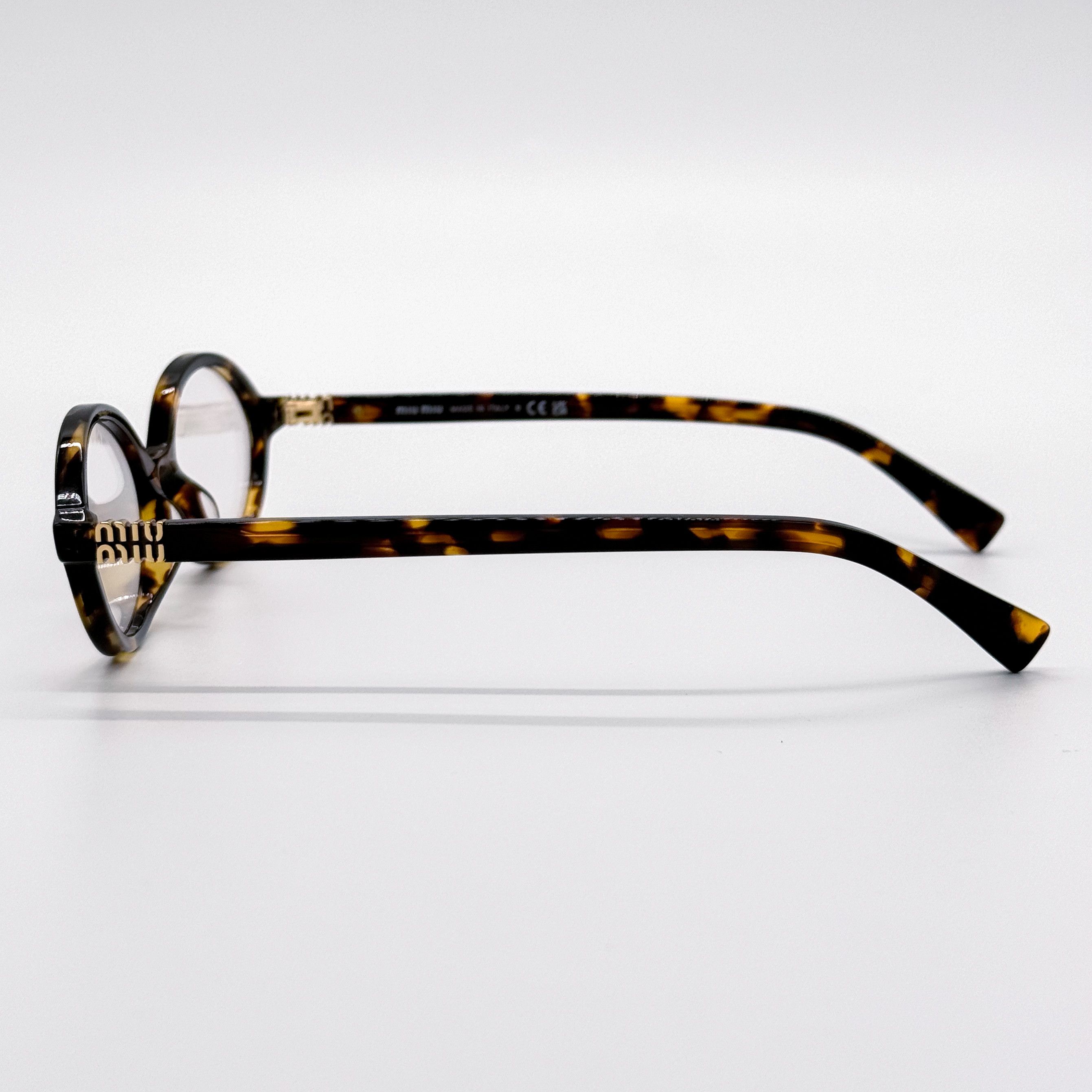 Miu Miu NEW MU04ZS VAU08N WOMEN ROUND EYEGLASSES MIU MIU MU04ZSF Size ONE SIZE - 7 Thumbnail