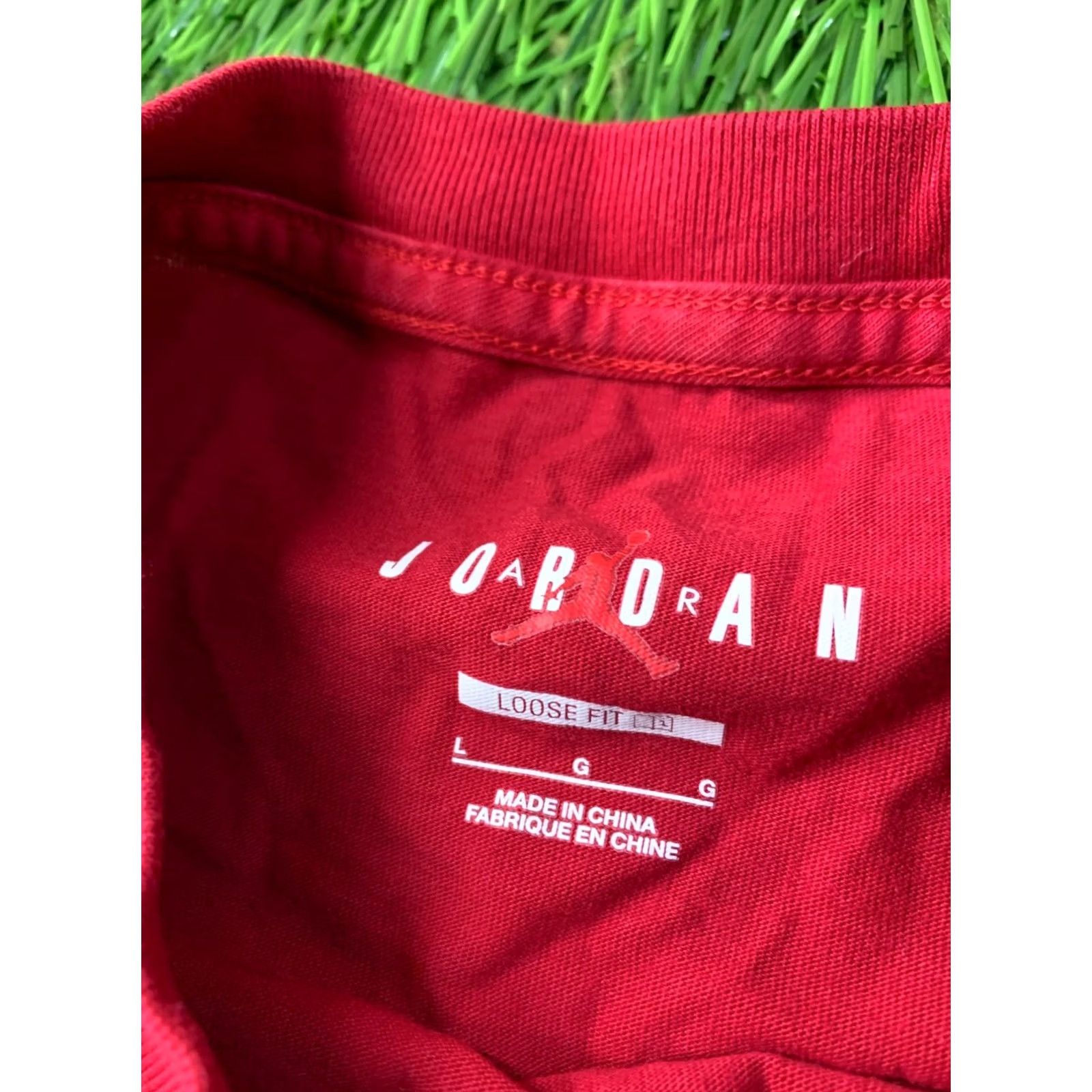 Nike NIKE AIR JORDAN ESSENTIALS 2022 Casual Shirt Jersey Size L Large Red Women Size L / US 10 / IT 46 - 5 Thumbnail