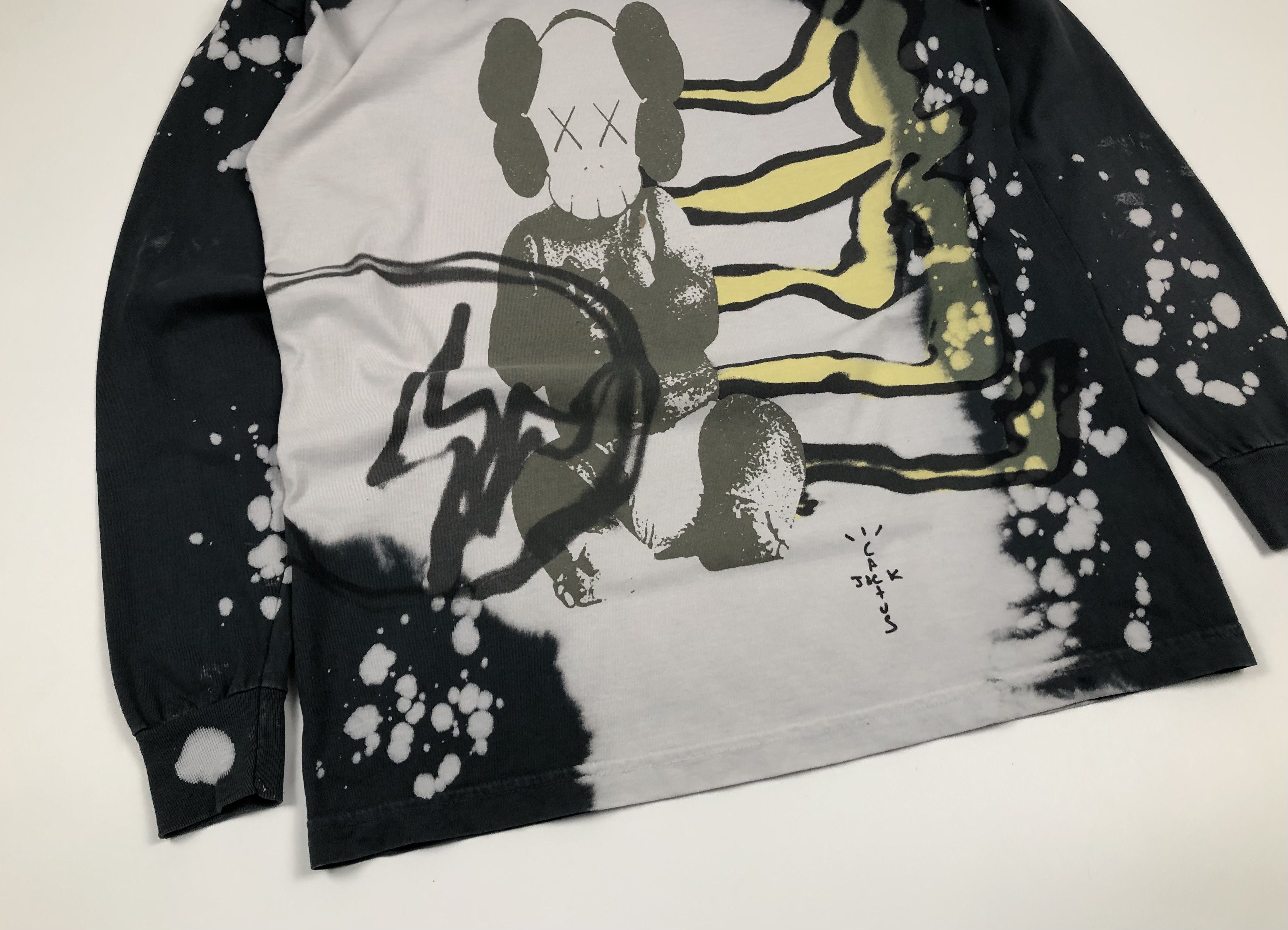Fragment Design × Kaws × Travis Scott Travis Scott x Kaws x Fragment Longsleeve Size US M / EU 48-50 / 2 - 2 Thumbnail