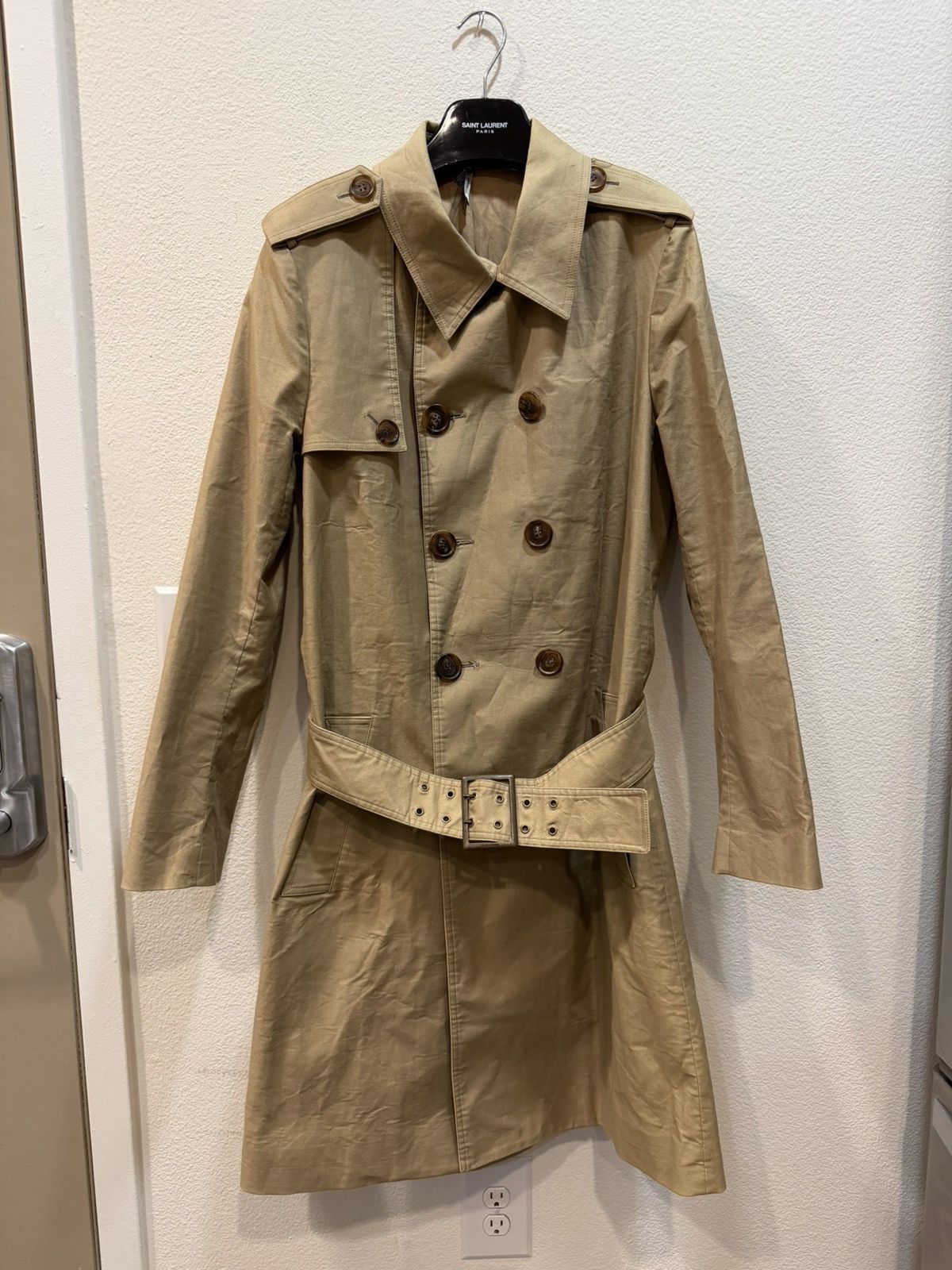 Dior AW07 Navigate Military Trench Coat 48 Size US M / EU 48-50 / 2 - 1 Thumbnail