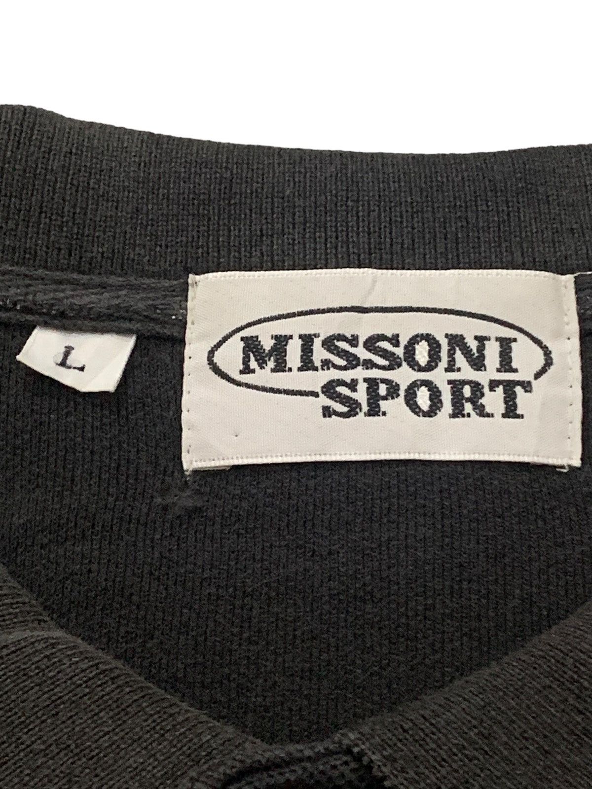 Missoni Faded Missoni Sport Embroidery Logo Polo Tee Size US L / EU 52-54 / 3 - 6 Thumbnail