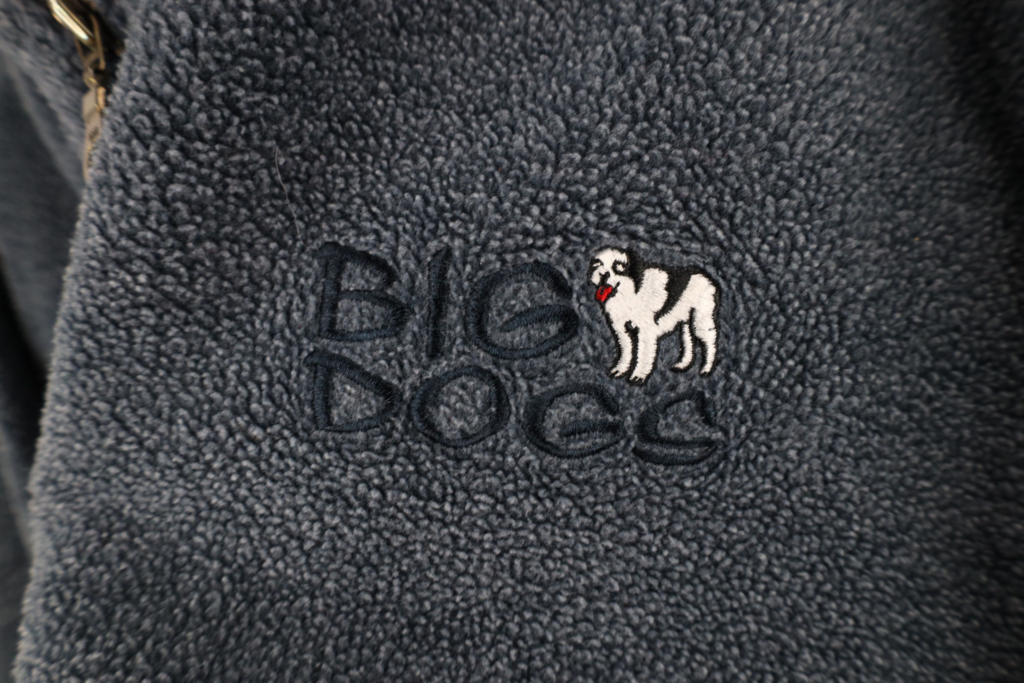 Big Dogs × Vintage Vintage 90s Big Dogs Spell Half Zip Fleece Pullover Sweater Size US XXL / EU 58 / 5 - 4 Thumbnail