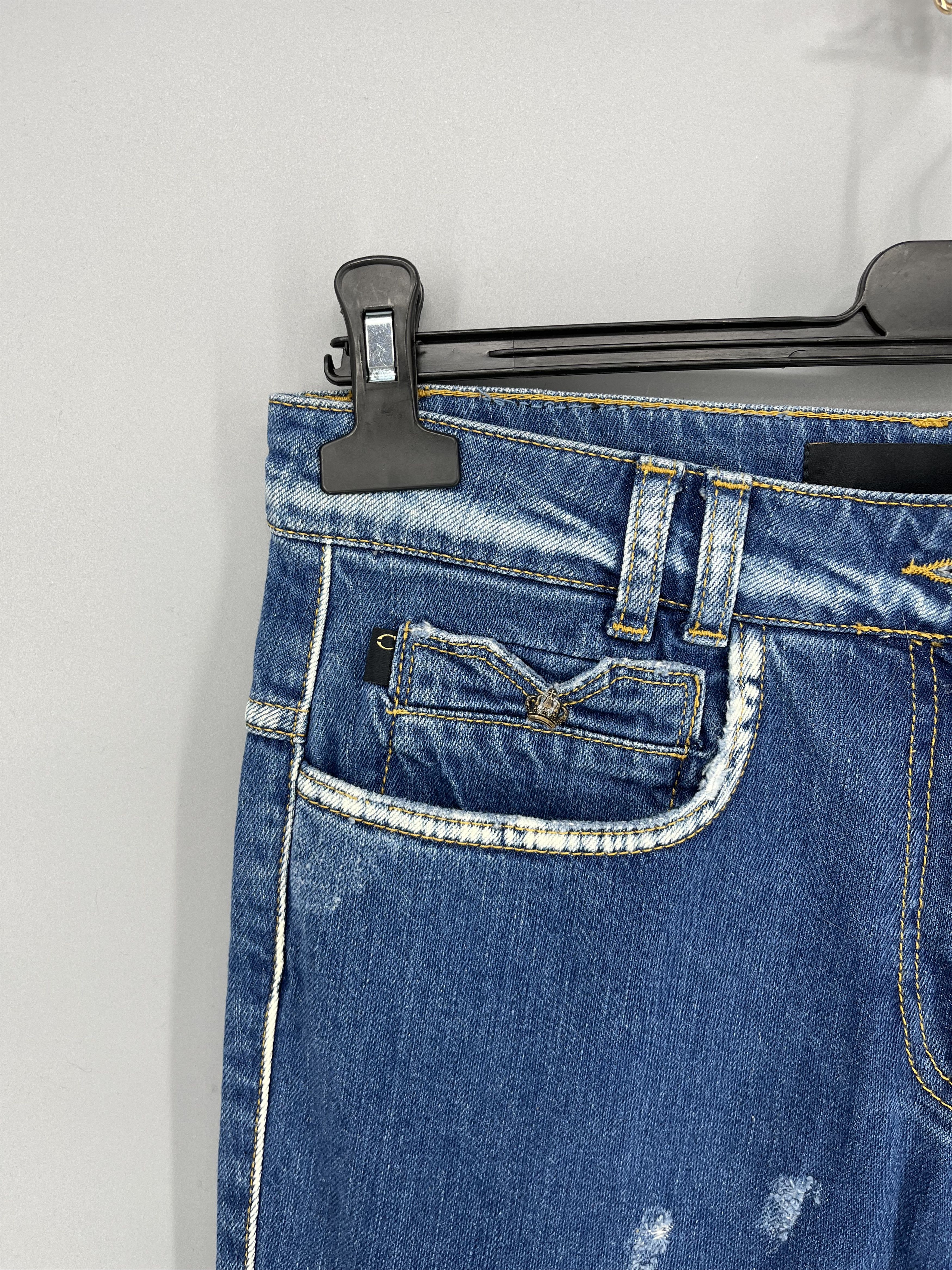 Just Cavalli Vintage JUST CAVALLI Luxury Retro Denim long jeans 29*43 Size US 29 - 4 Thumbnail