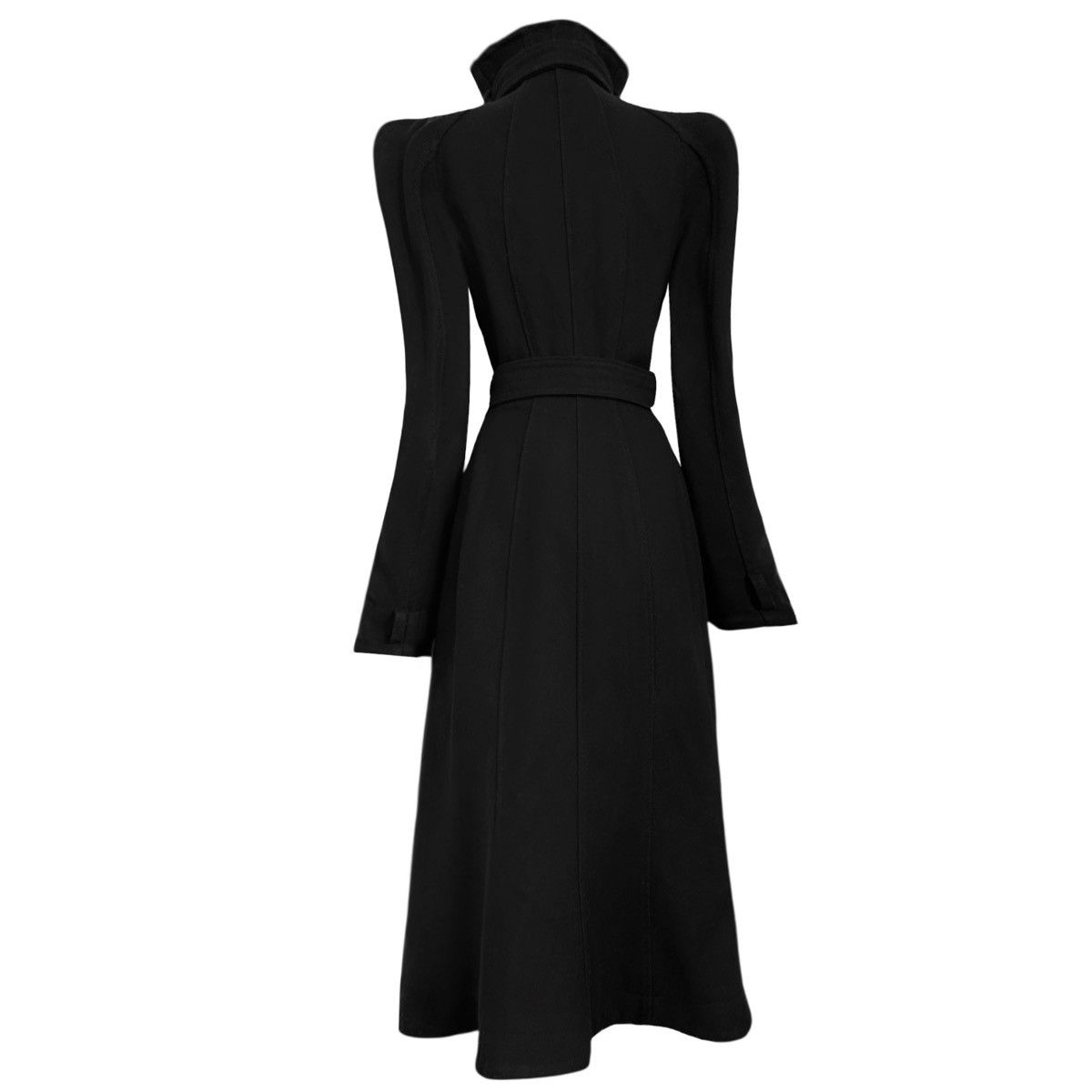 Vivienne Westwood Vivienne Westwood Anglomania Black Wool Long Coat Size M / US 6-8 / IT 42-44 - 2 Thumbnail