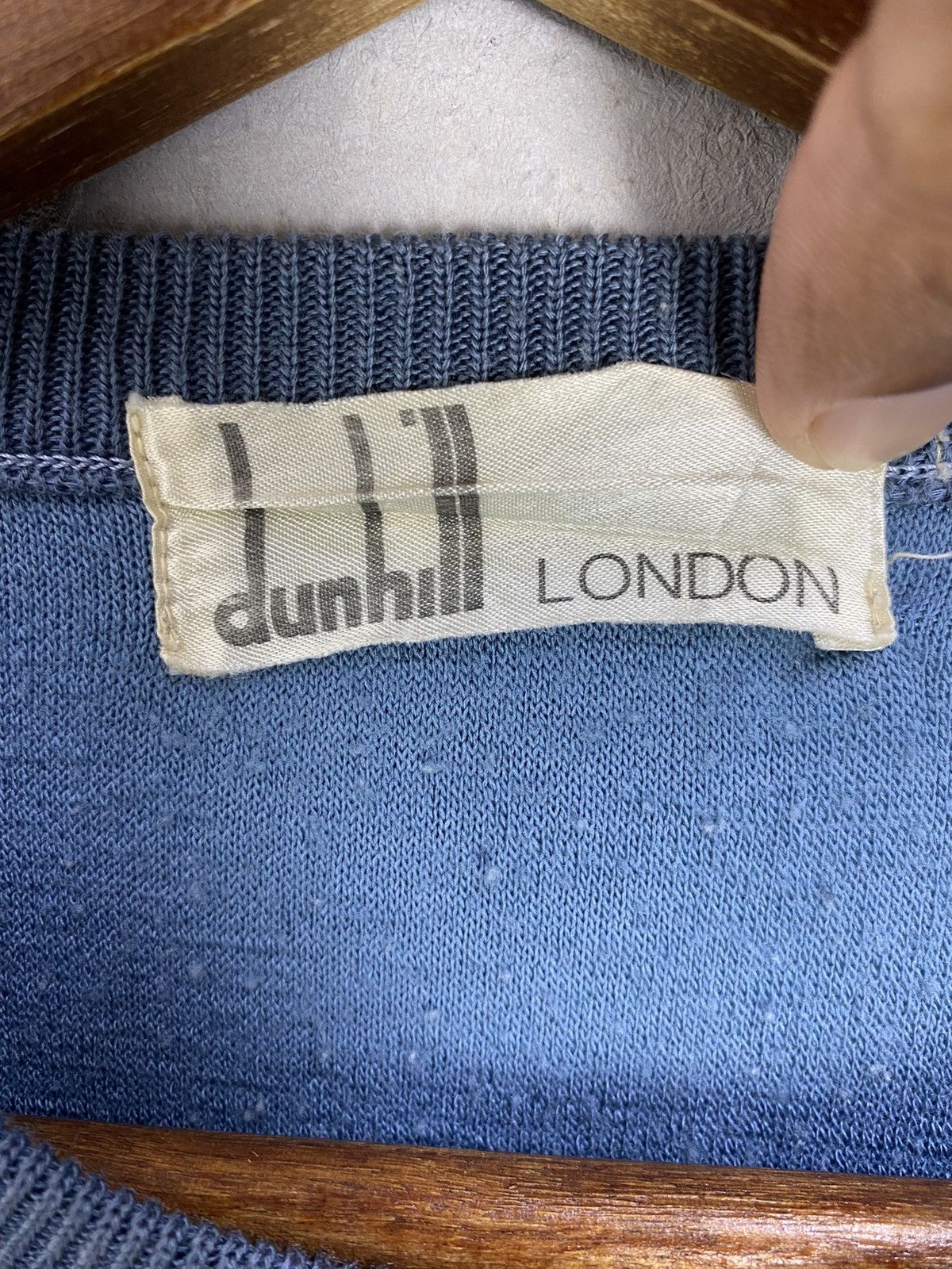 Alfred Dunhill Vintage 90s Dunhill London Geometric Fleece Sweatshirt L Size US L / EU 52-54 / 3 - 8 Thumbnail