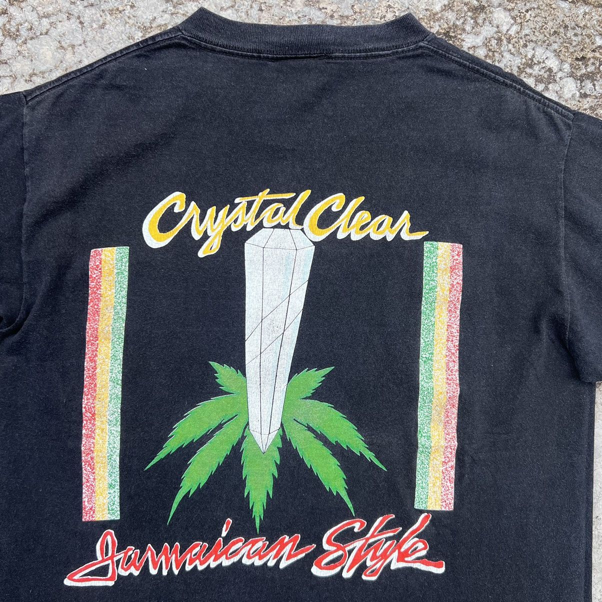 Bob Marley × Vintage VINTAGE WEED CRYSTAL CLEAR Size US M / EU 48-50 / 2 - 6 Thumbnail