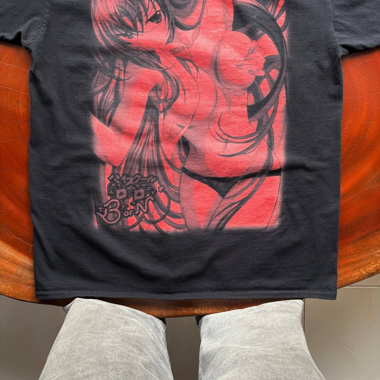 Anime Anime Highschool DxD Rias Gremory Waifu Ecchi Tee Size US XL / EU 56 / 4 - 6 Thumbnail