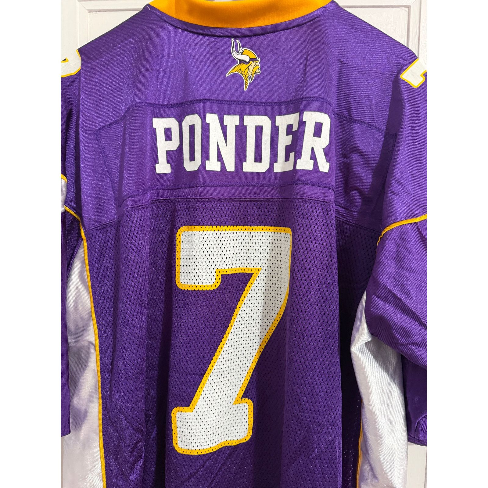 Reebok Throwback Christian Ponder Minnesota Vikings Jersey Size XXL Size US XXL / EU 58 / 5 - 3 Thumbnail