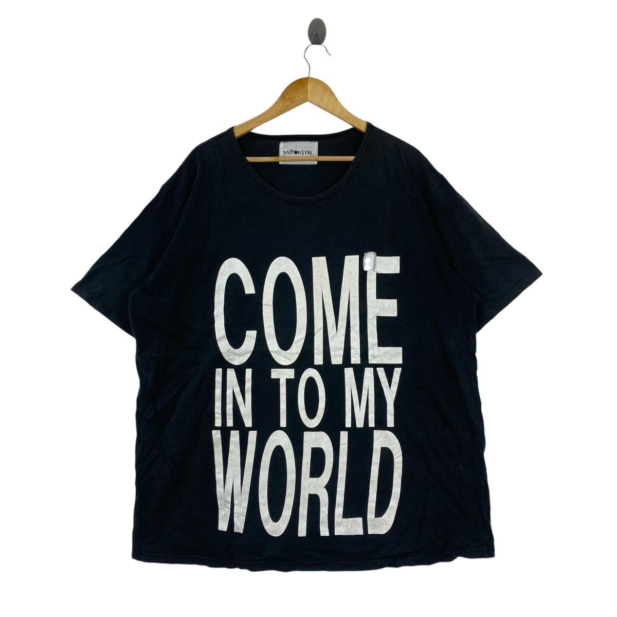 Japanese Brand Yaponstee Distressed Japanese Grunge Punk Statement Tee XXL Size XXL / US 16-18 / IT 52-54 - 1 Thumbnail