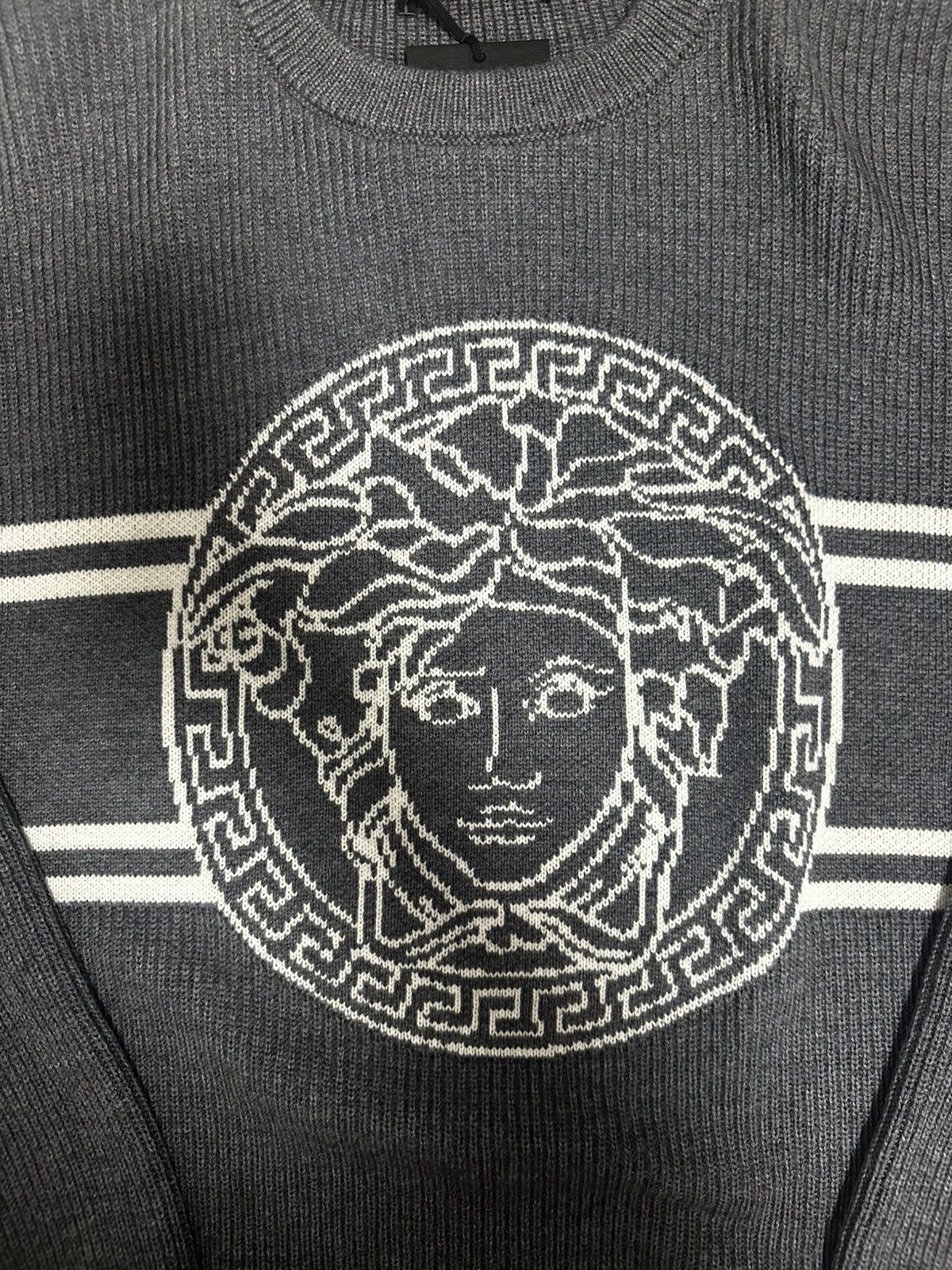 Versace Versace Grey Sweatshirt Size US XL / EU 56 / 4 - 3 Thumbnail