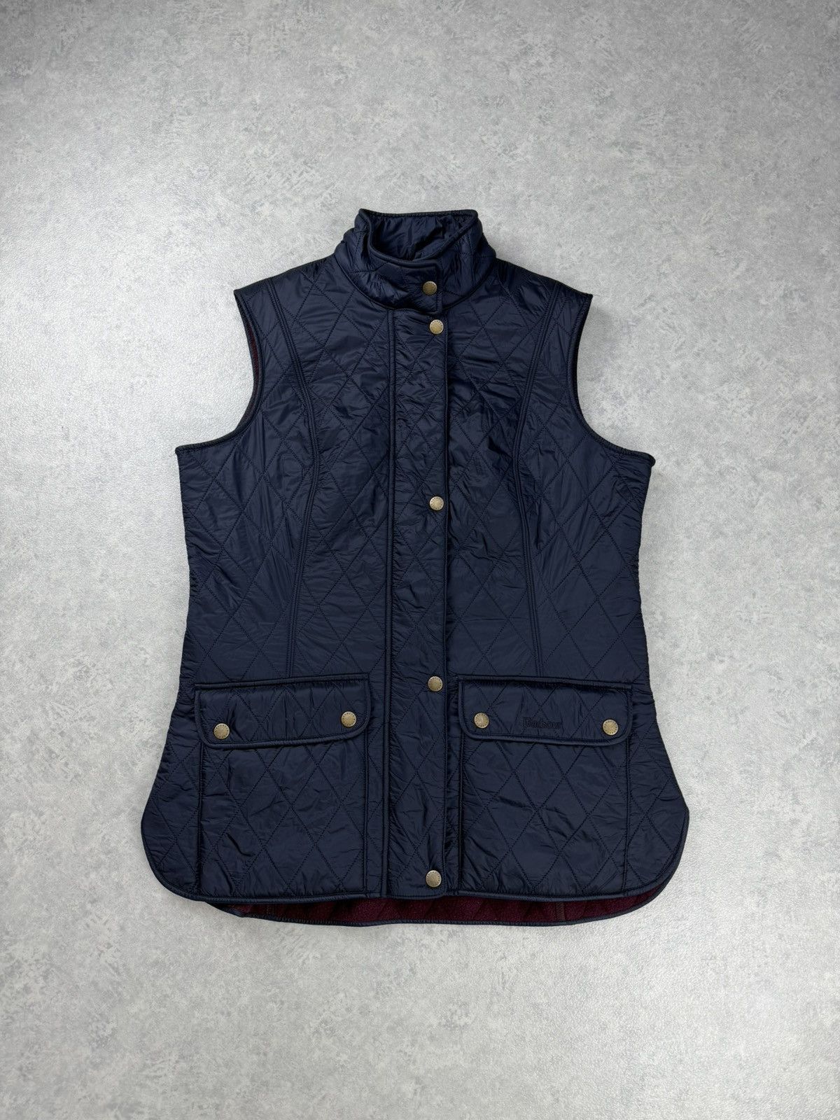 Barbour Barbour Quilted Wray Gilet Vest Women Navy Size Uk 12 Size M / US 6-8 / IT 42-44 - 1 Thumbnail