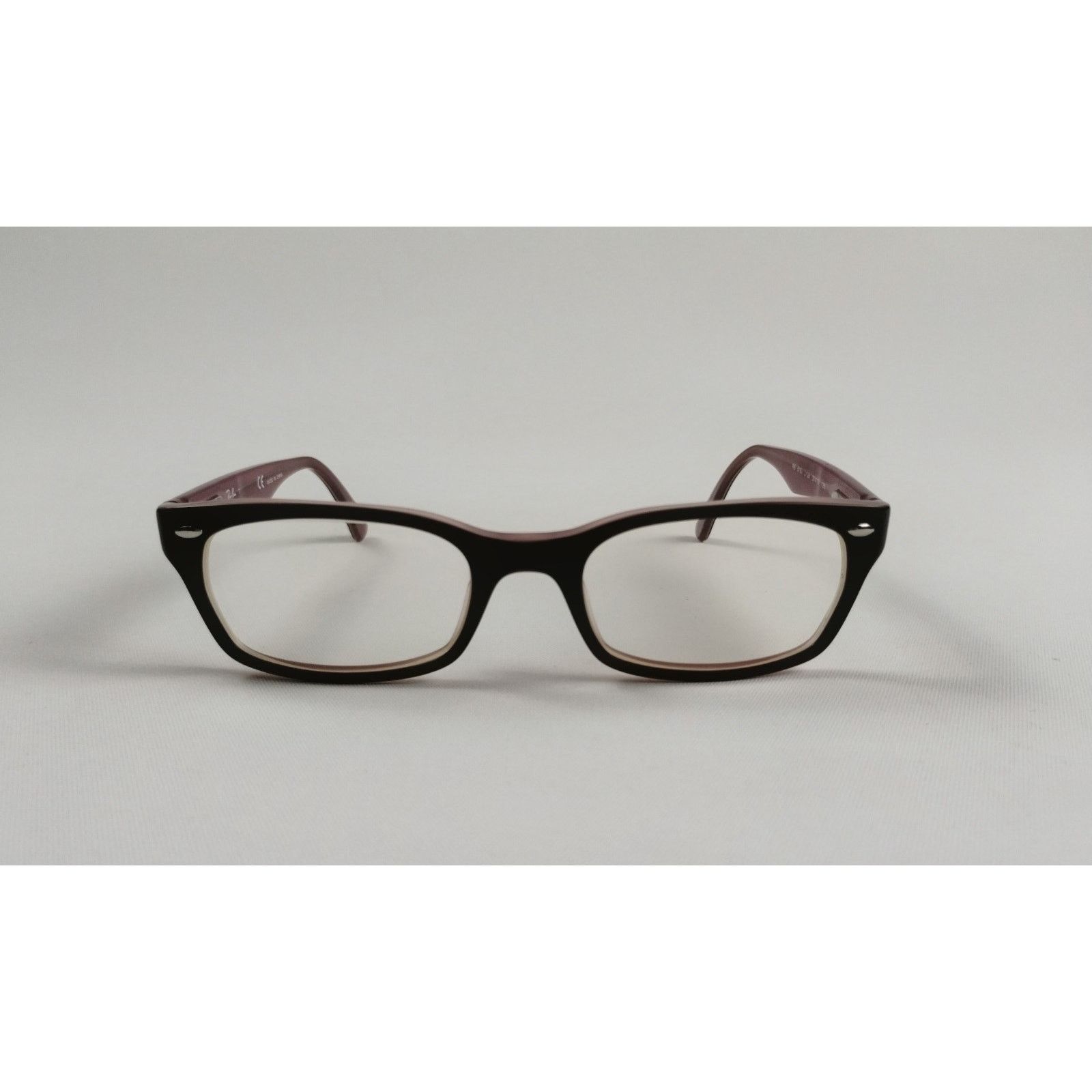 RayBan Ray-Ban RB 5150 2126 Dk Brown Pink Eyeglasses Frames Size ONE SIZE - 2 Thumbnail