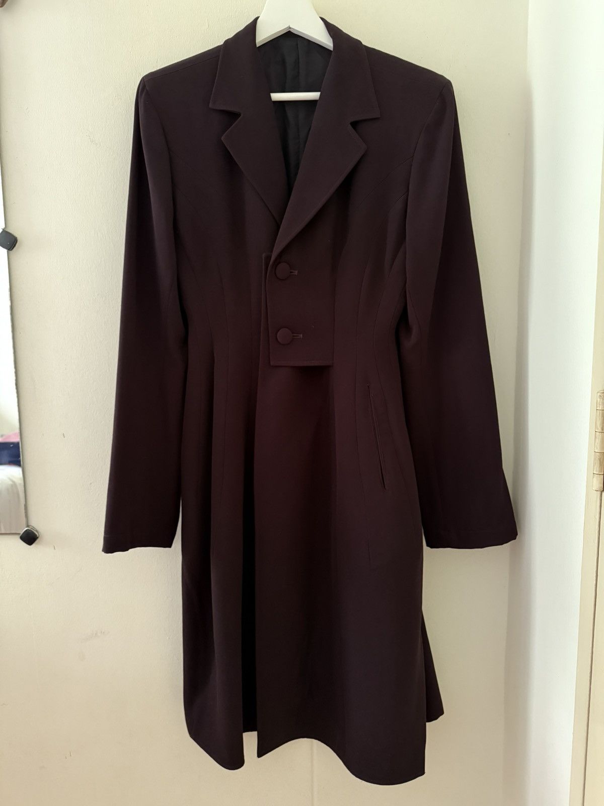 Yohji Yamamoto Wool Coat Size S / US 4 / IT 40 - 7 Thumbnail
