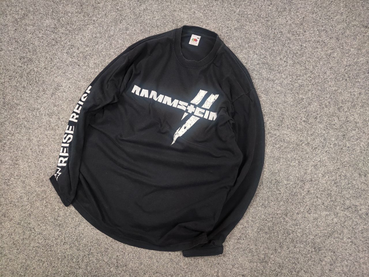 Band Tees Rammstein Reise Vintage Logo Rock Band Long Sleeve Tshirt Size US M / EU 48-50 / 2 - 3 Thumbnail