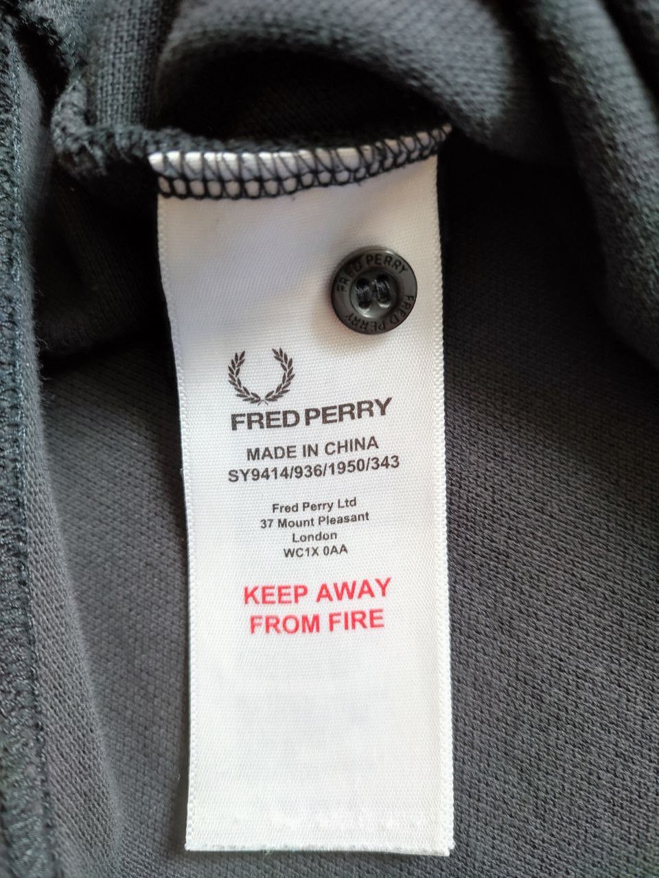 Fred Perry Fred Perry Mens Long Sleeve Polo Shirt In Black Size US L / EU 52-54 / 3 - 6 Thumbnail