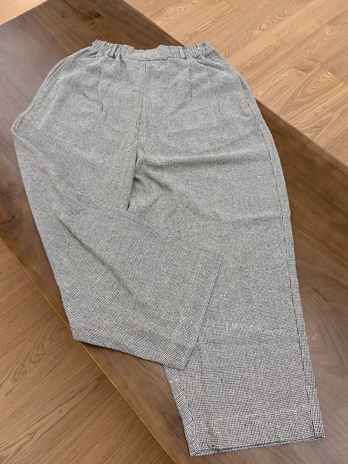 Other Tussah Silk Elastic Waist Pants Size 32" / US 10 / IT 46 - 1 Thumbnail