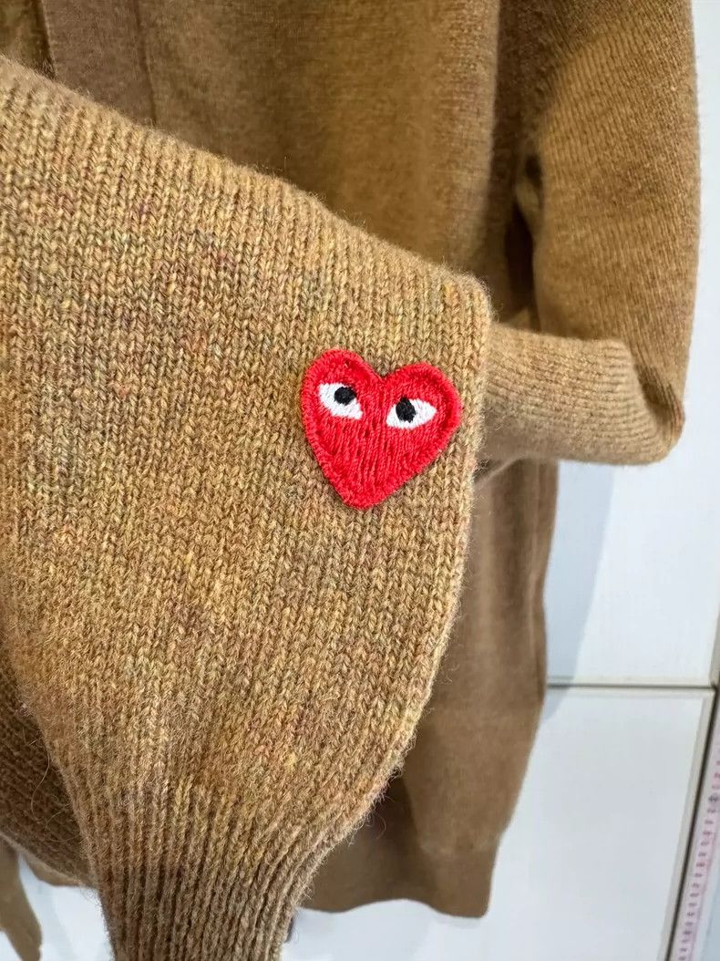 Comme des Garcons Comme Des Garcons Khaki wool cardigan 2503-Nextarrow Size US S / EU 44-46 / 1 - 3 Thumbnail