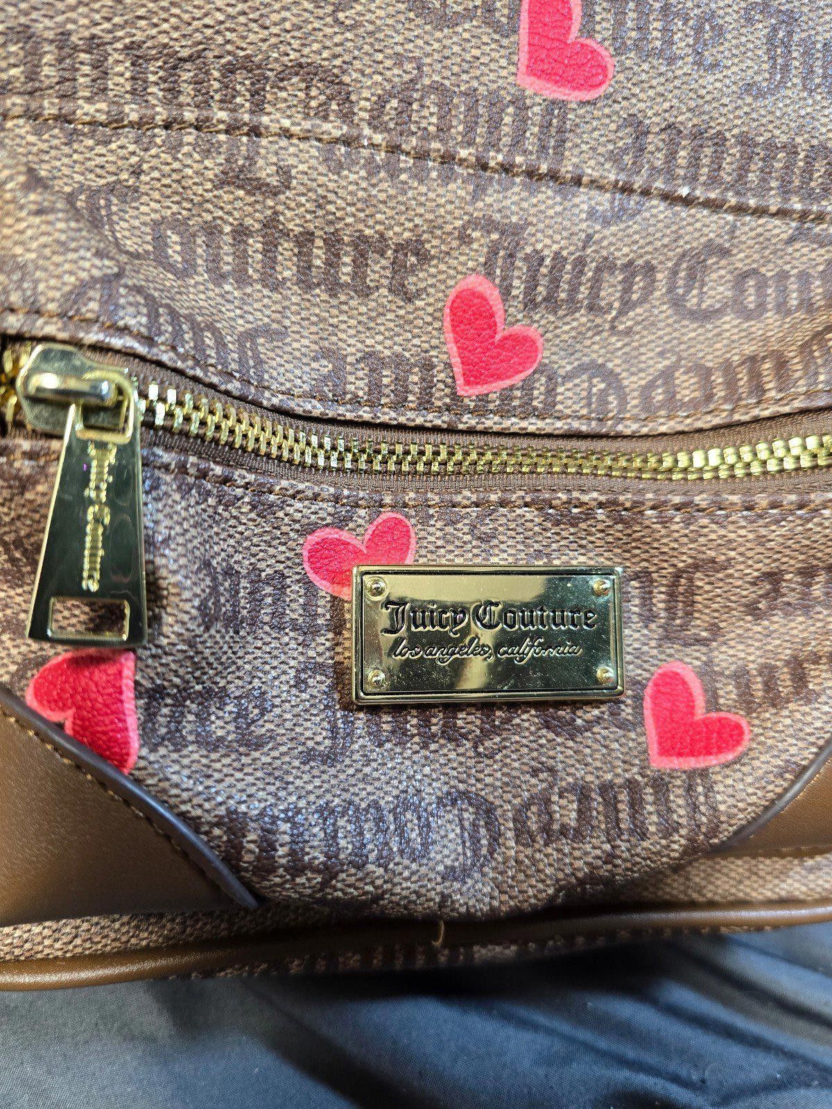 Juicy Couture Jeans JUICY COUTURE Bag Mini Backpack Hearts EUC Size ONE SIZE - 2 Thumbnail