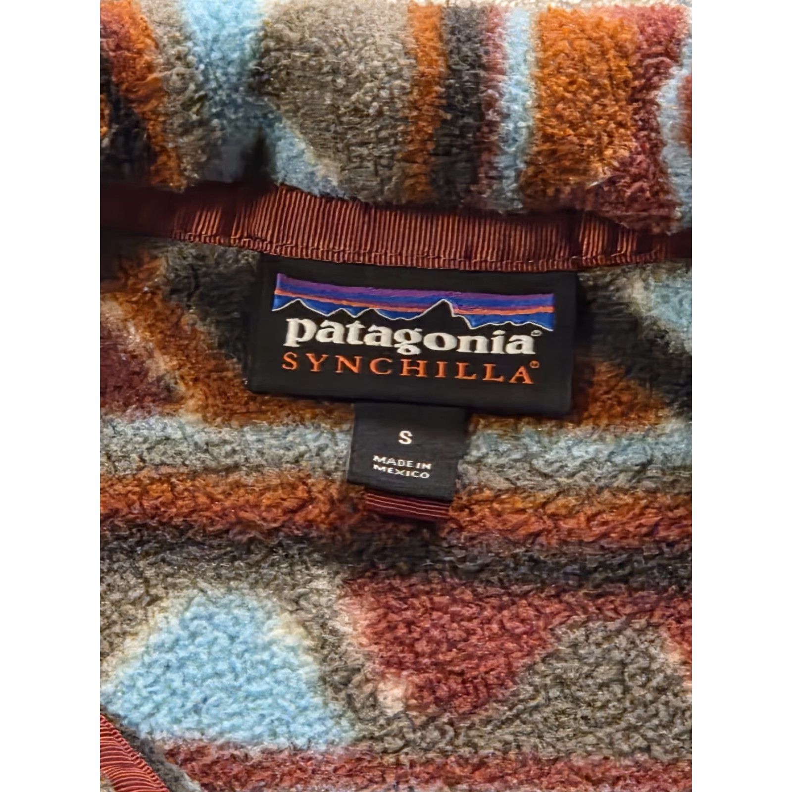 Patagonia Patagonia Synchilla Fleece Pullover Delta Cinder Red Jacket Snap T Men's Small Windbreaker Casual Size US S / EU 44-46 / 1 - 6 Thumbnail