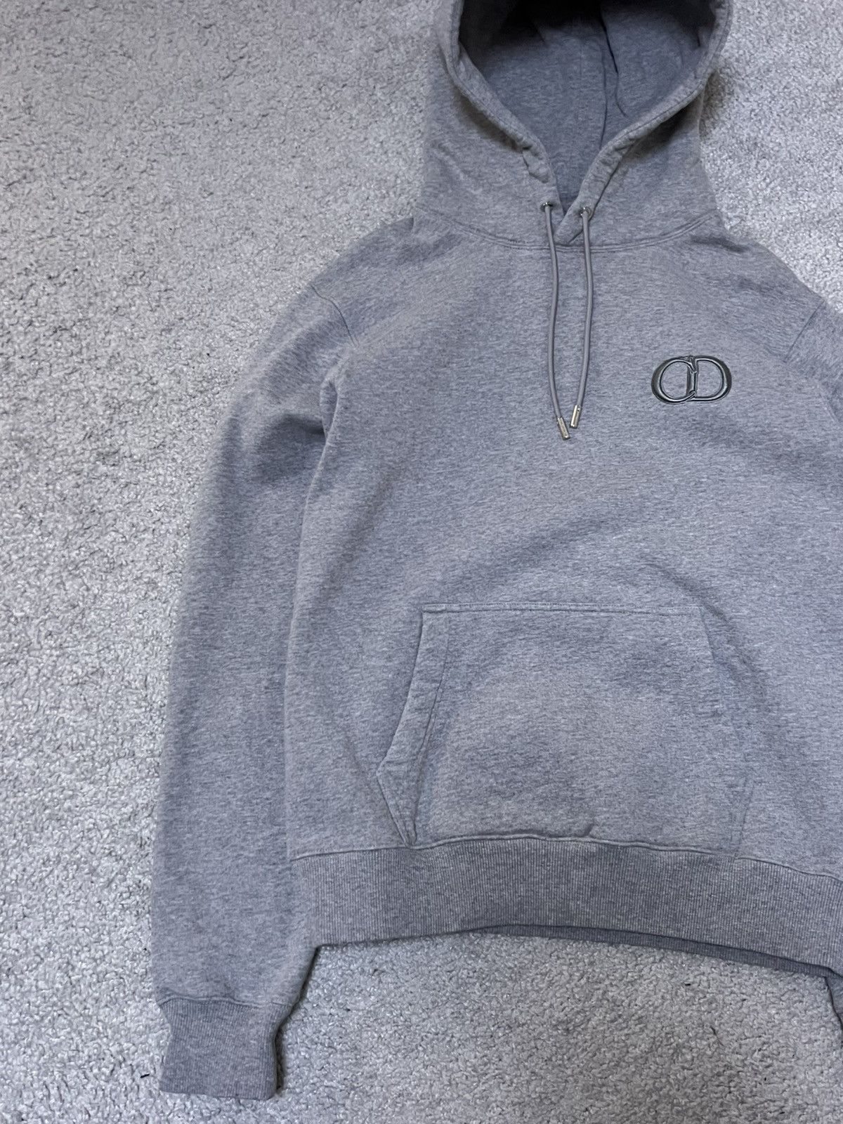 Dior Dior CD Icon Hoodie Grey Cotton Fleece Size US M / EU 48-50 / 2 - 4 Thumbnail