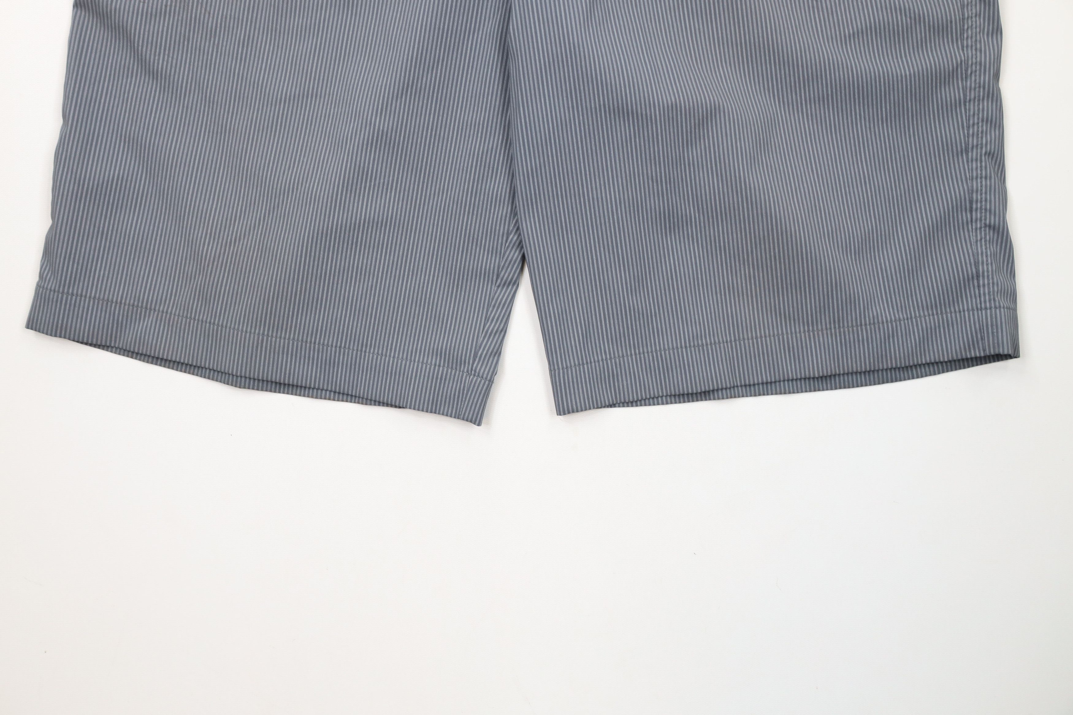 Nike × Vintage Nike Golf Flat Front Tech Golfing Golf Chino Shorts Gray Size US 38 / EU 54 - 4 Thumbnail