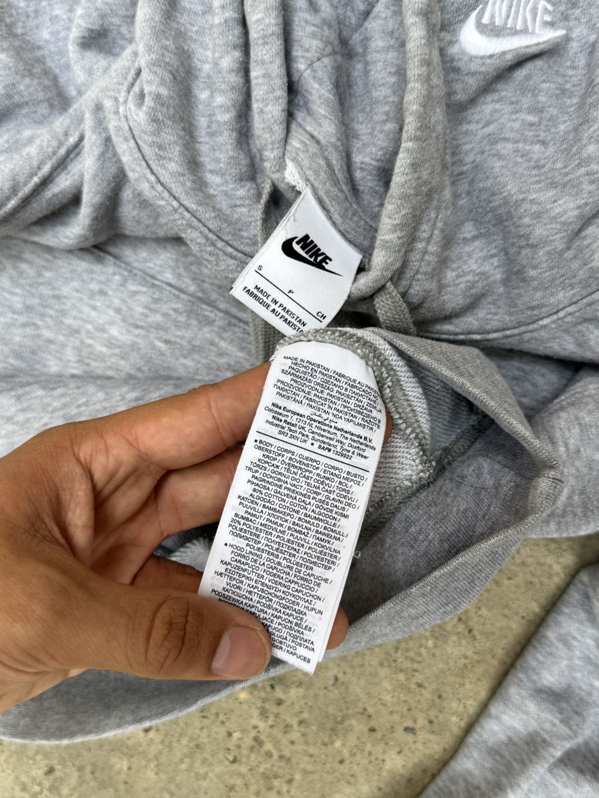 Nike VINTAGE RARE NIKE MULTILOGO HOODIE EMBROIDERY Size US S / EU 44-46 / 1 - 12 Thumbnail