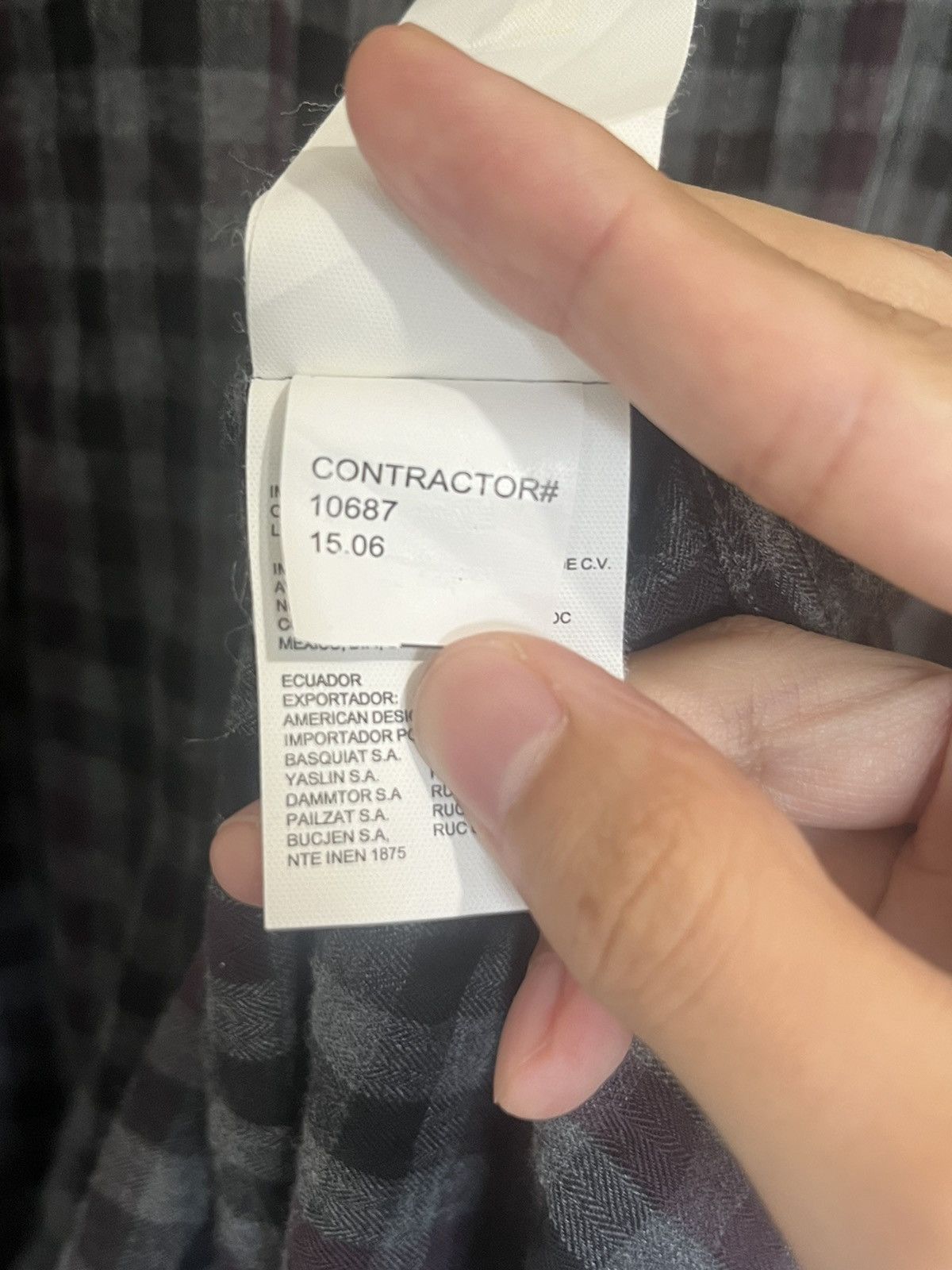 Calvin Klein Calvin Klein Jeans CHECK SHIRT Size US L / EU 52-54 / 3 - 10 Thumbnail