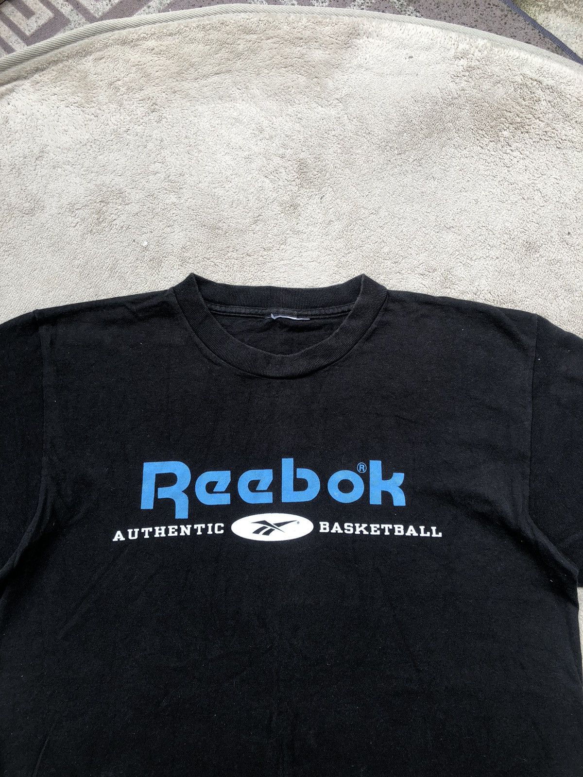 Reebok × Vintage Vintage Reebok Basketball Big Logo Single Stitched T Shirt Size US M / EU 48-50 / 2 - 2 Thumbnail