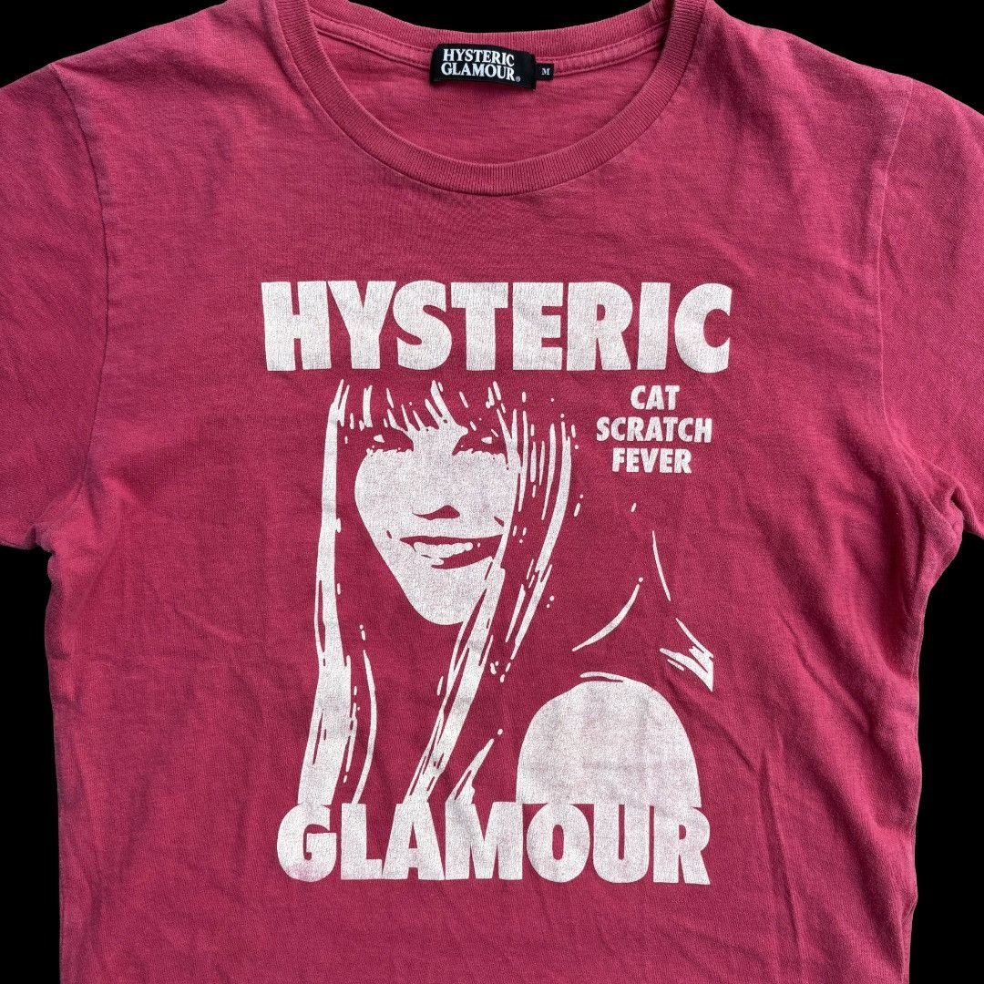 Hysteric Glamour HYSTERIC GLAMOUR | Vintage "Cat Scratch Fever" Archive Tee Size US M / EU 48-50 / 2 - 1 Thumbnail
