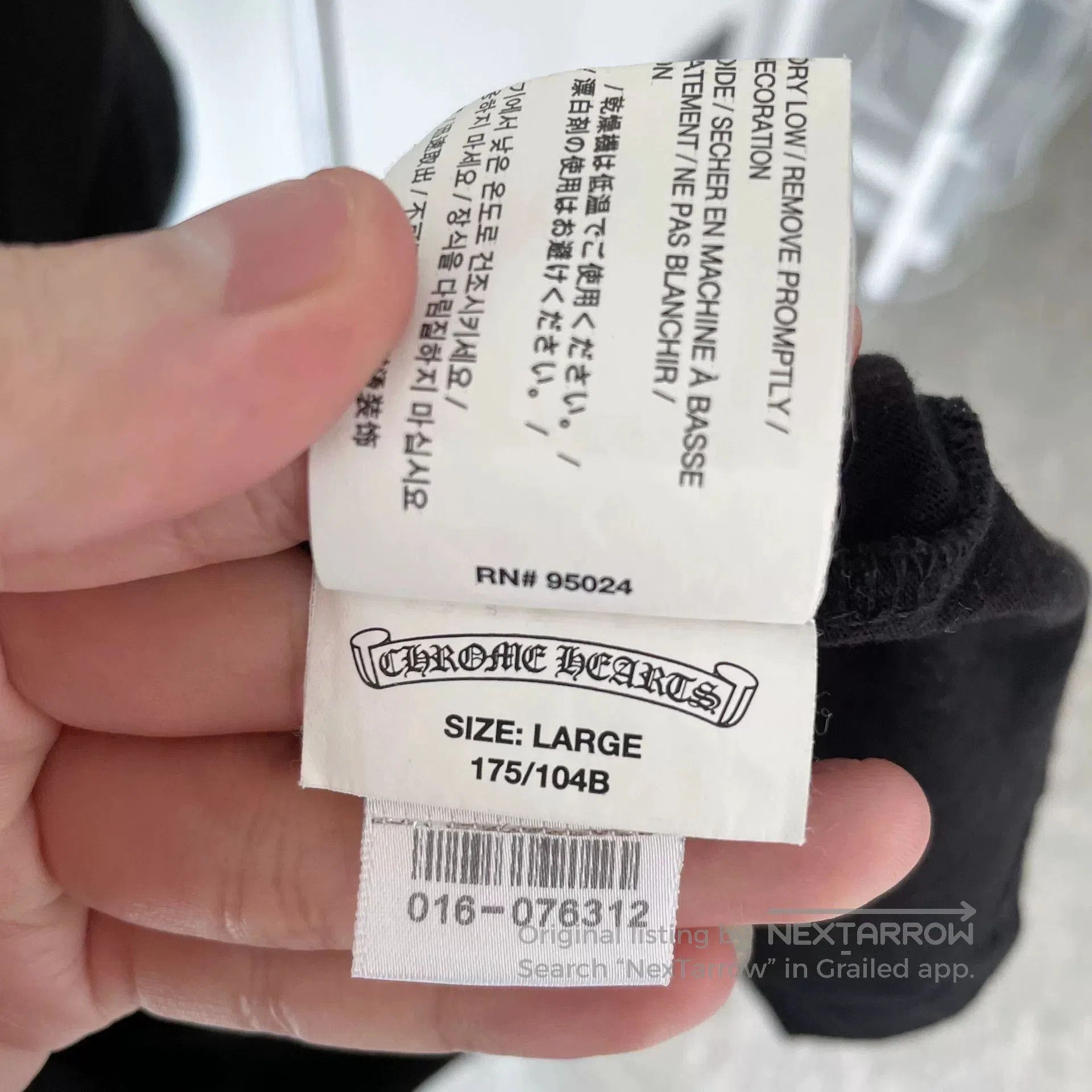 Chrome Hearts Chrome Hearts USA Limited V. Size US L / EU 52-54 / 3 - 7 Thumbnail