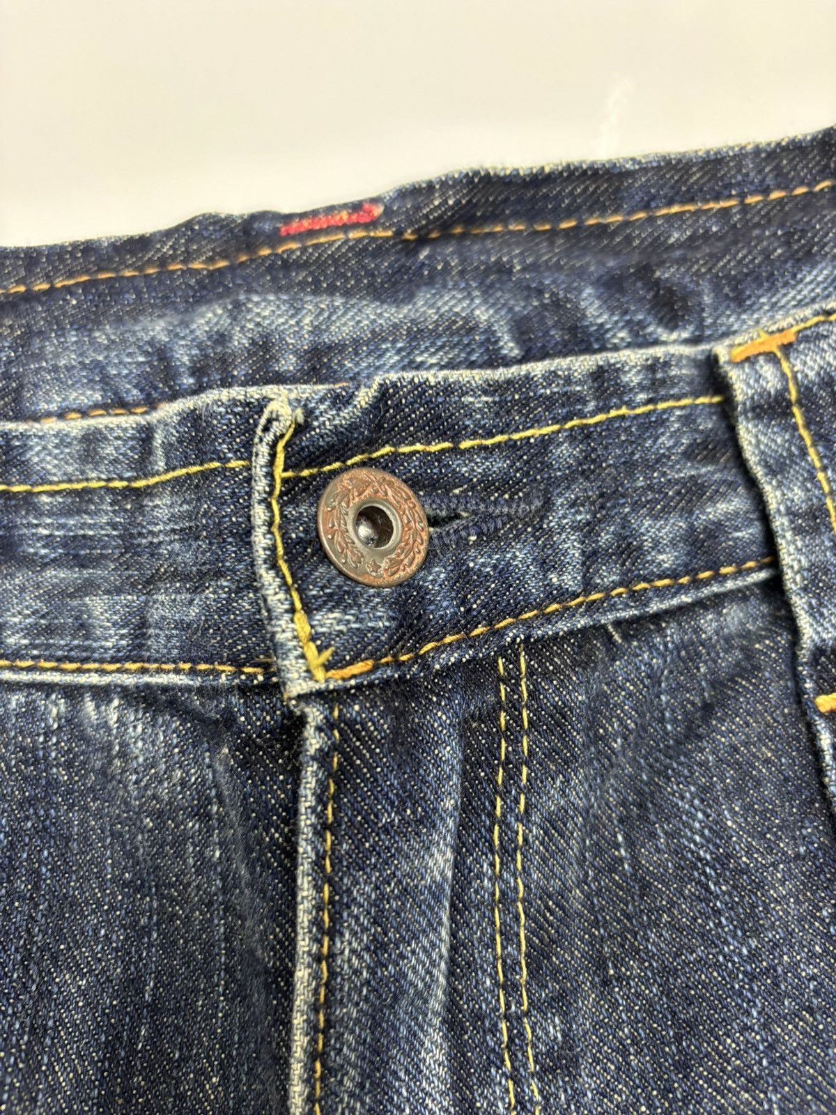 Kapital Vintage Japanese Bush Denim Baggy Jeans Size US 35 - 9 Thumbnail