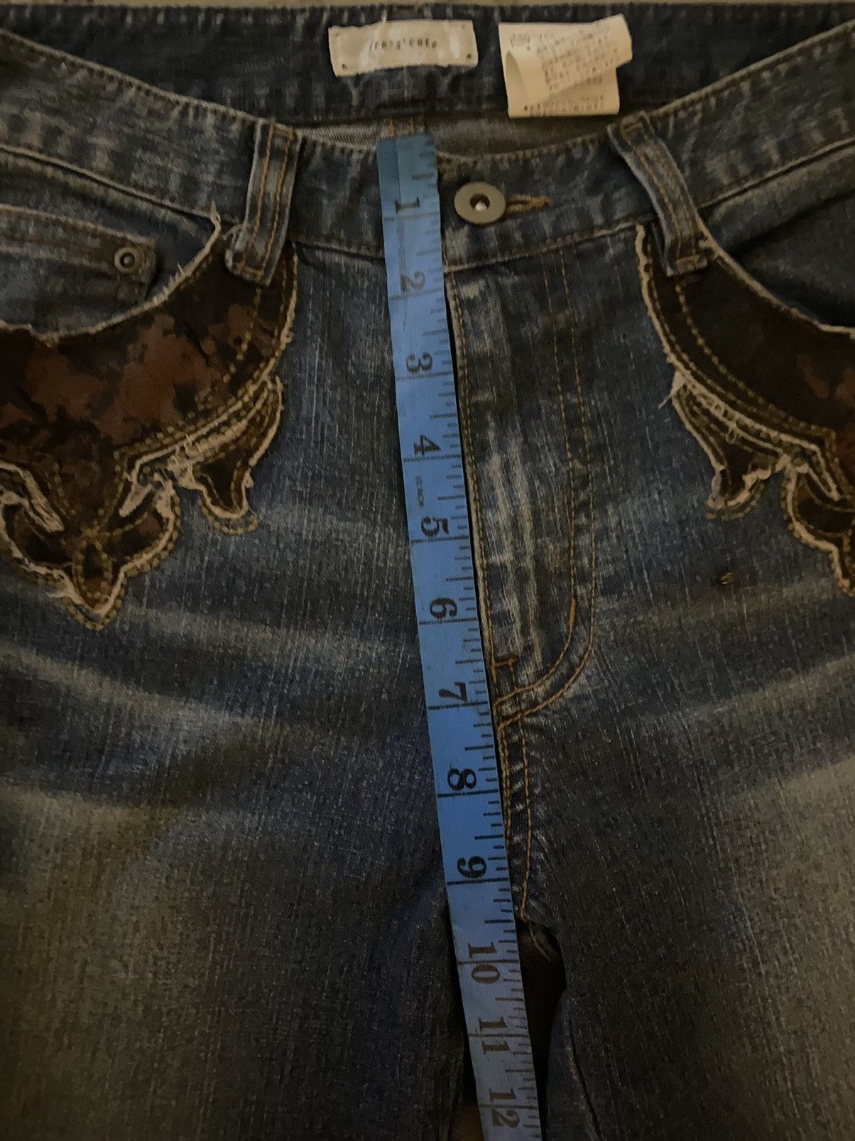 Japanese Brand Vintage Japanese Brand Flare Denim Jeans Size US 27 - 11 Thumbnail