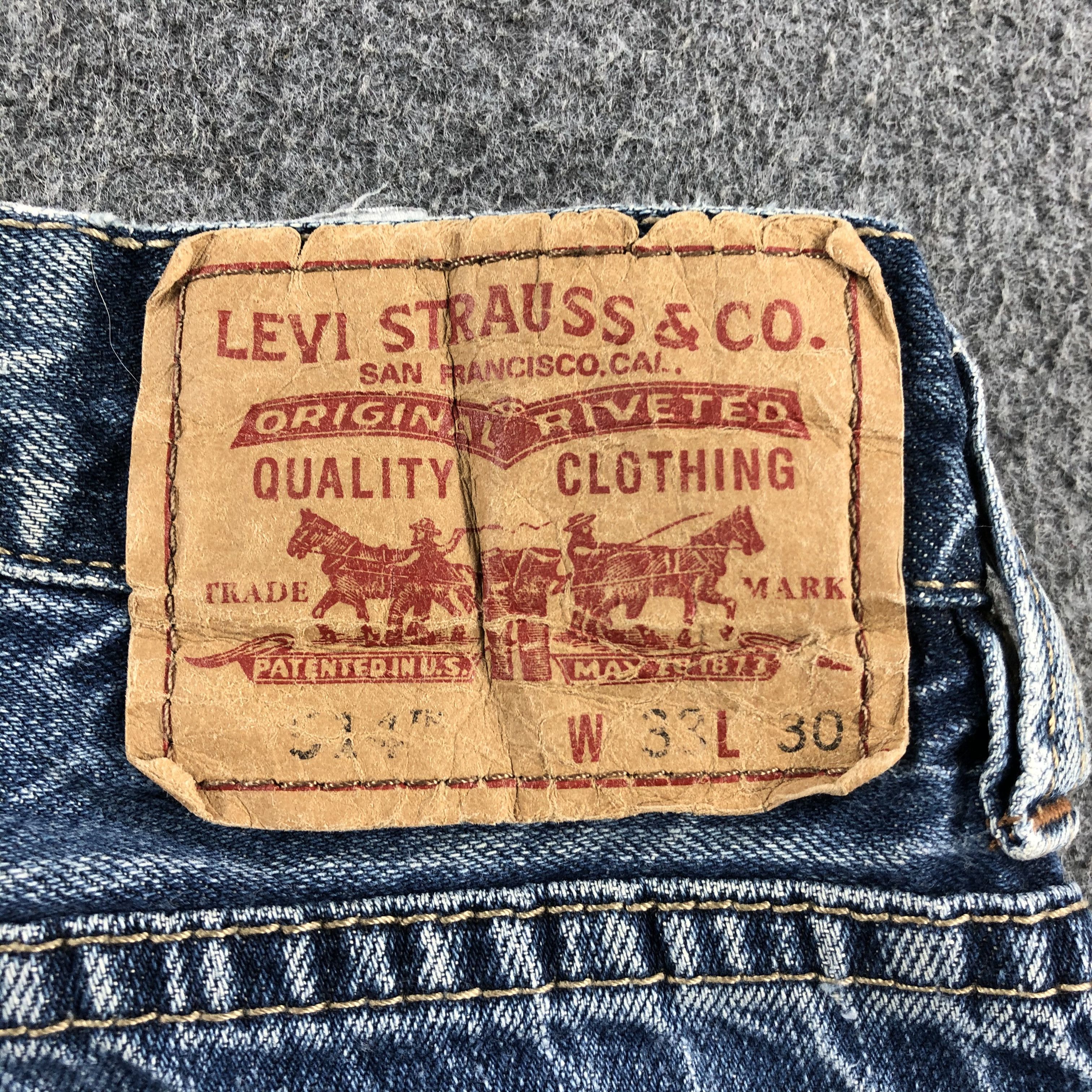 Levi's Vintage Blue Wash Levis 514 Jeans-J2398 Size US 32 / EU 48 - 5 Thumbnail