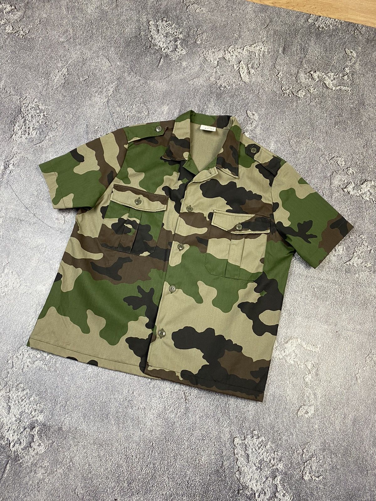 Other VTG 00s Military Camo Army Shirt Retro 2000s Fashion Y2K Size US M / EU 48-50 / 2 - 2 Thumbnail