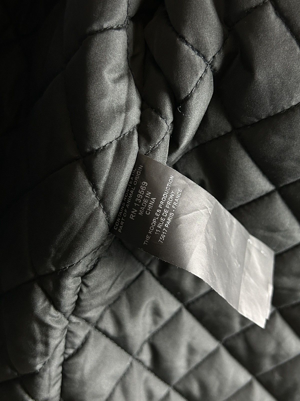 The Kooples The Kooples Leather Parts Womens Parka Jacket In Blue Size M / US 6-8 / IT 42-44 - 13 Thumbnail