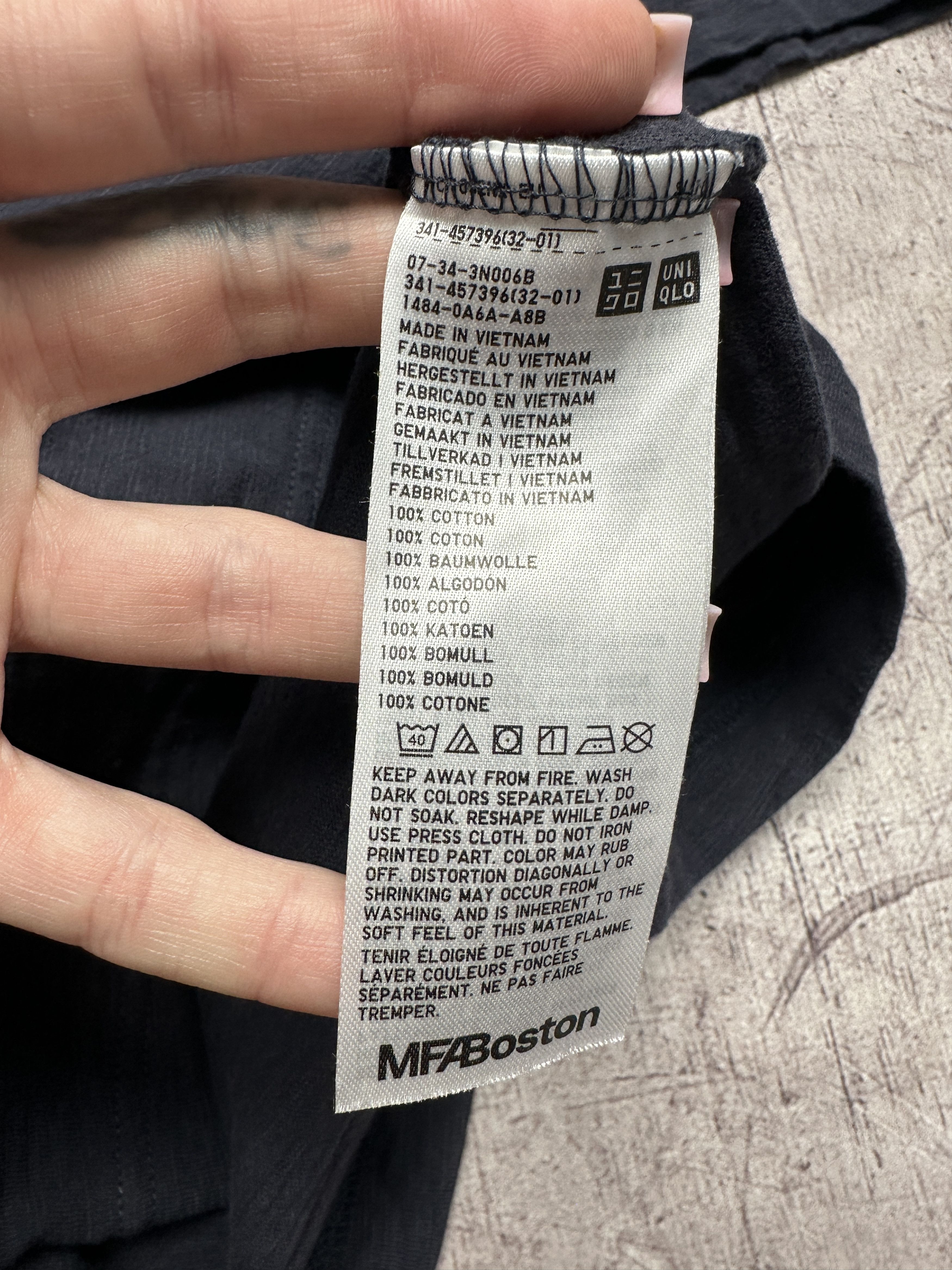 Uniqlo Uniqlo Utility Museum of Fine Arts Boston Mens T-Shirt Size US L / EU 52-54 / 3 - 6 Thumbnail