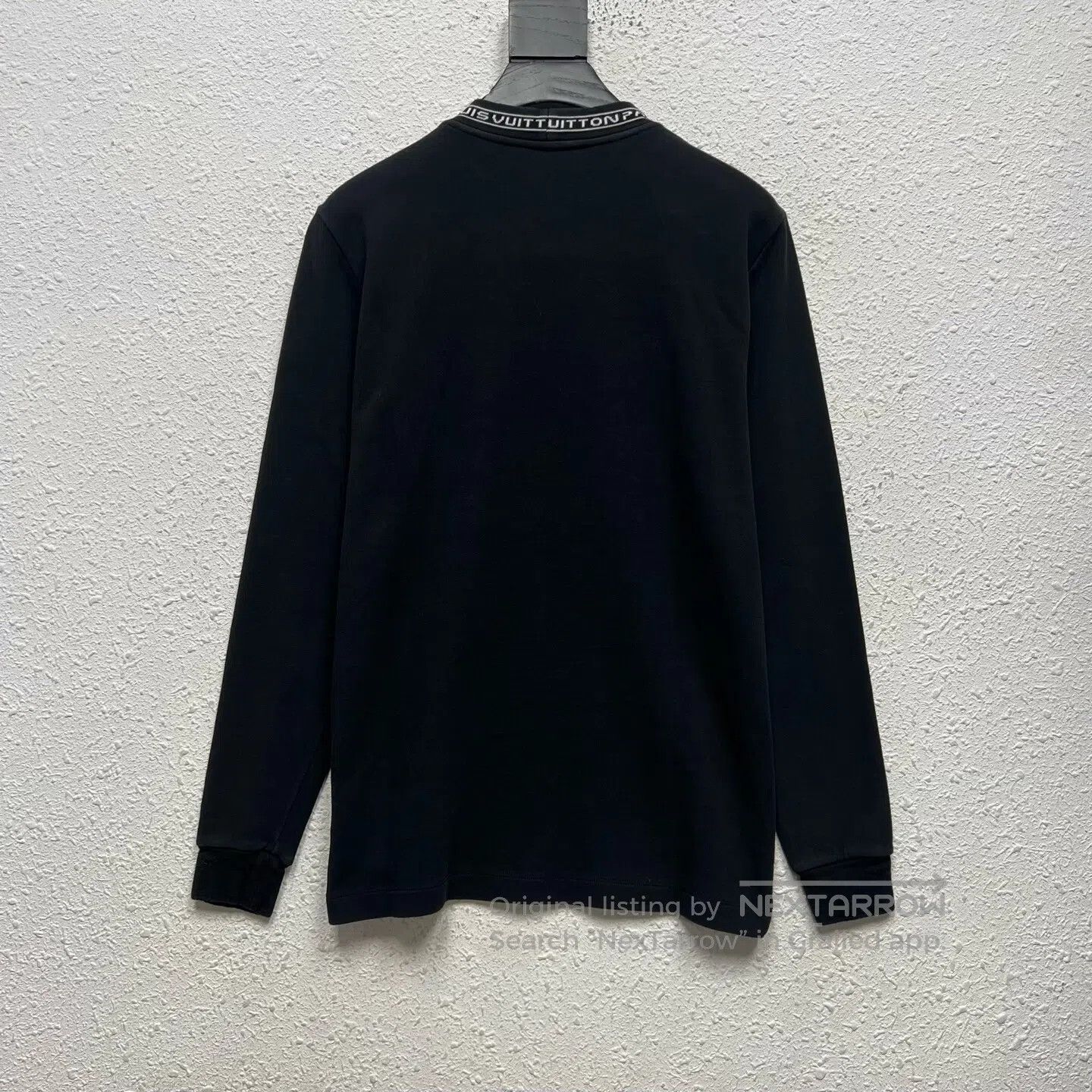 Louis Vuitton Louis Vuitton Long-sleeved hoodie with embroidered logo on Size US 6.5 / IT 36.5 - 2 Thumbnail