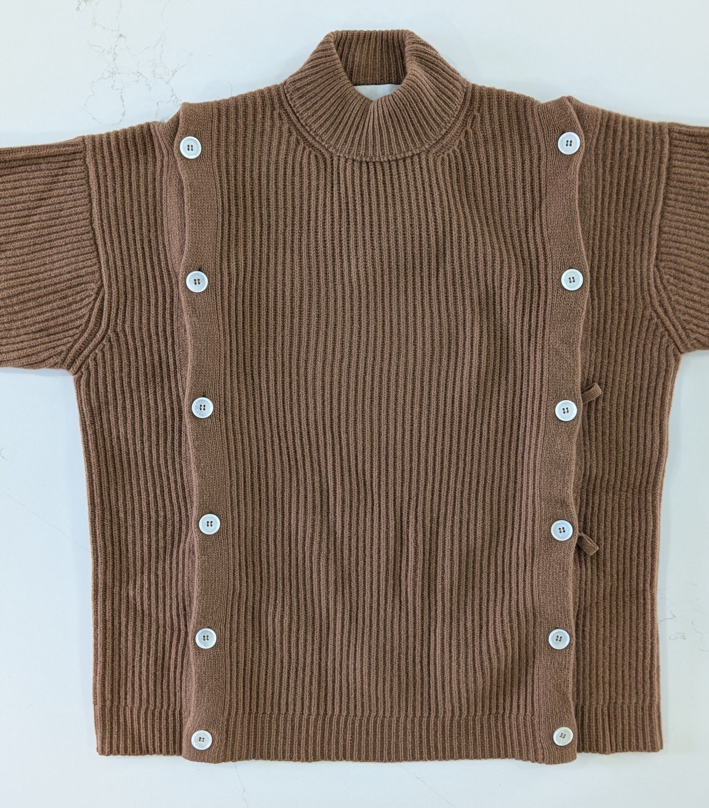 Other Setchu Wool Cashmere Button Cardigan Beige Brown Size 2 M Size US M / EU 48-50 / 2 - 3 Thumbnail