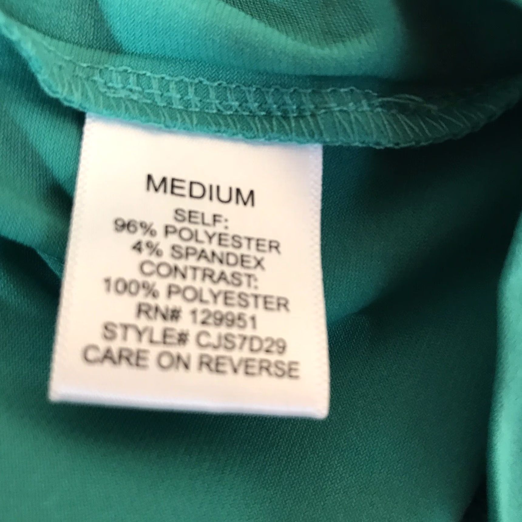 Vintage Closet Full Floral Midi Dress Womens Size S Green Sleeveless V-Neck Casual Fit & Flare Size S / US 4 / IT 40 - 5 Thumbnail