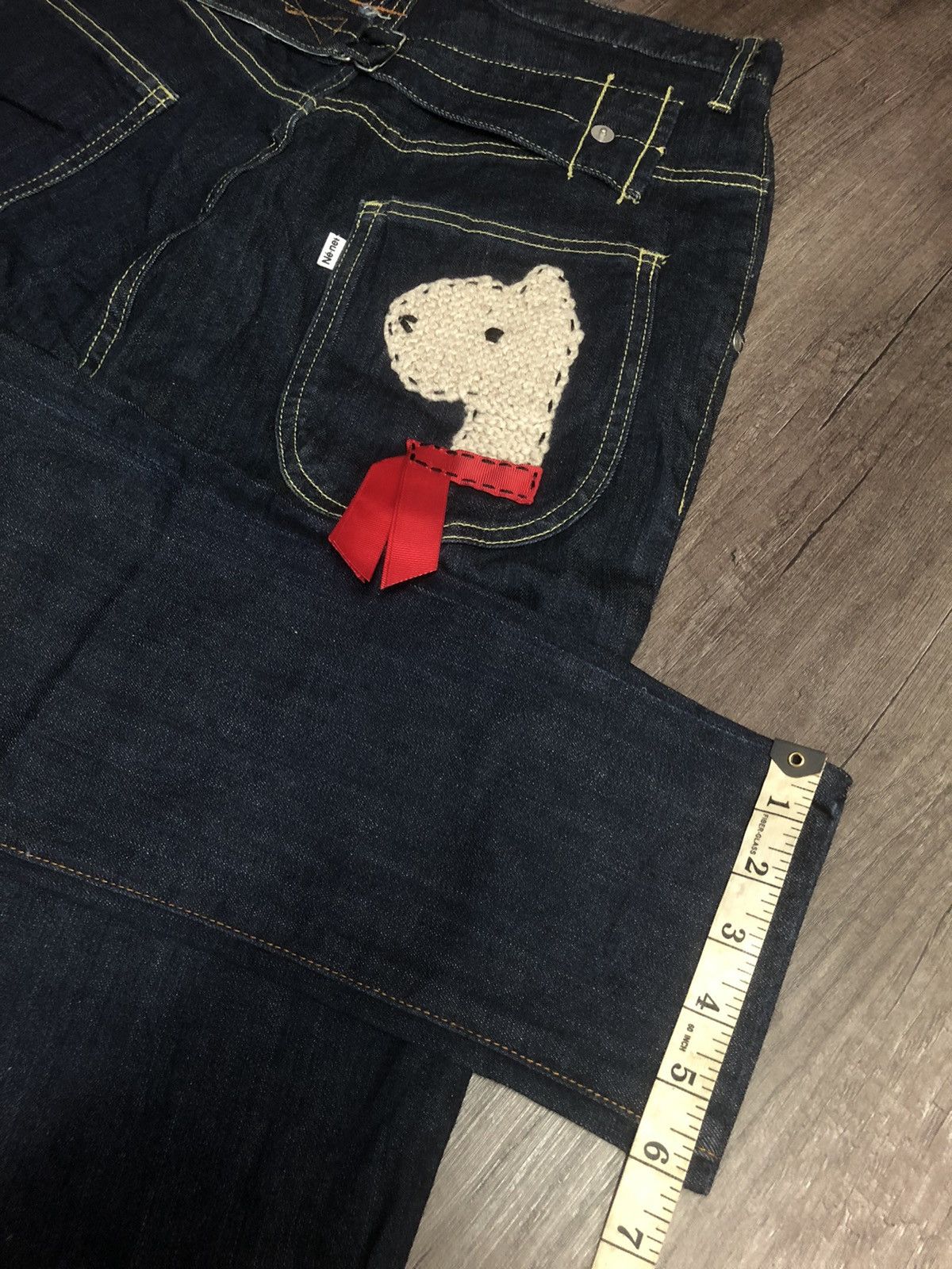 Issey Miyake × Ne-Net × Vintage Ne-net Issey Miyake Denim Jeans Japanese Designer Size 28" / US 6 / IT 42 - 18 Thumbnail