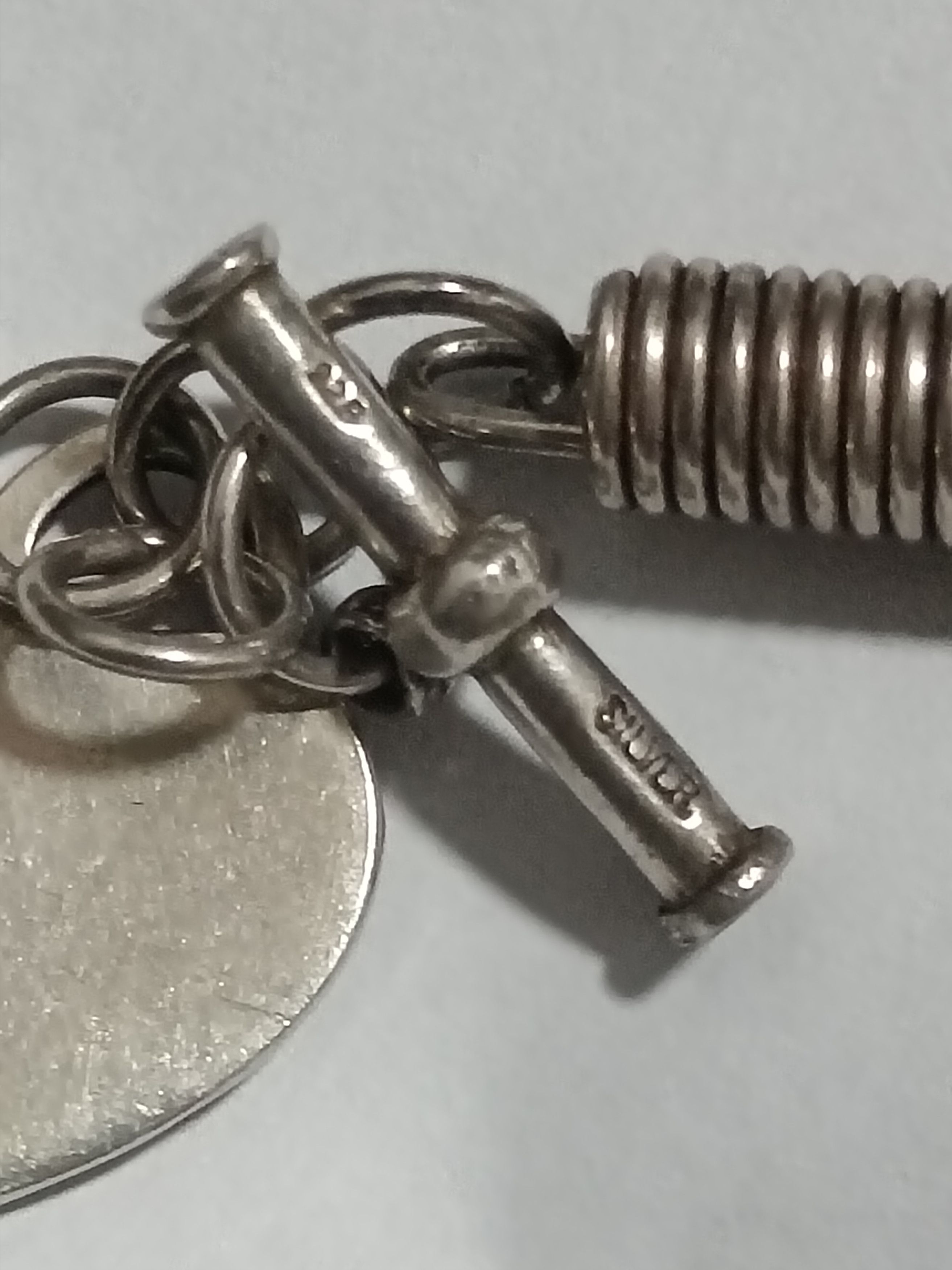 Jewelry VINTAGE 90S ARTISAN TAXCO PUNK DESIGN SILVER BRACELET Size ONE SIZE - 4 Thumbnail