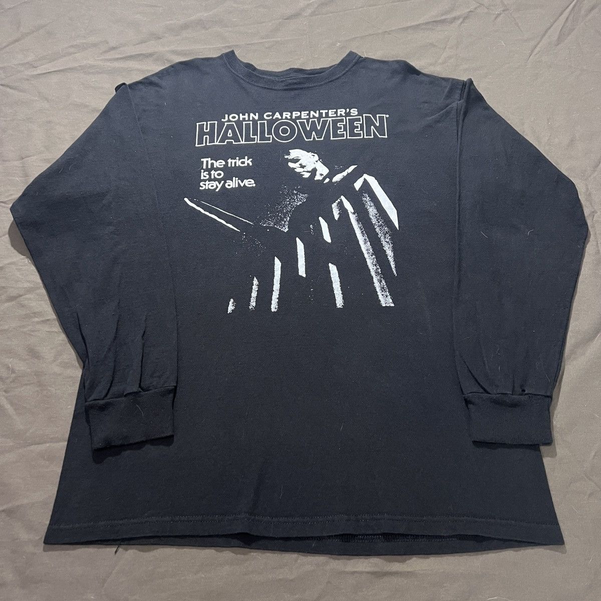 Expert Horror JOHN CARPENTER'S HALLOWEEN Promo Movie Tee Size US L / EU 52-54 / 3 - 4 Thumbnail