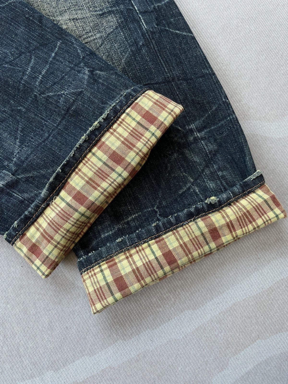 If Six Was Nine Dominate Double Waist Jeans Size US 31 - 7 Thumbnail